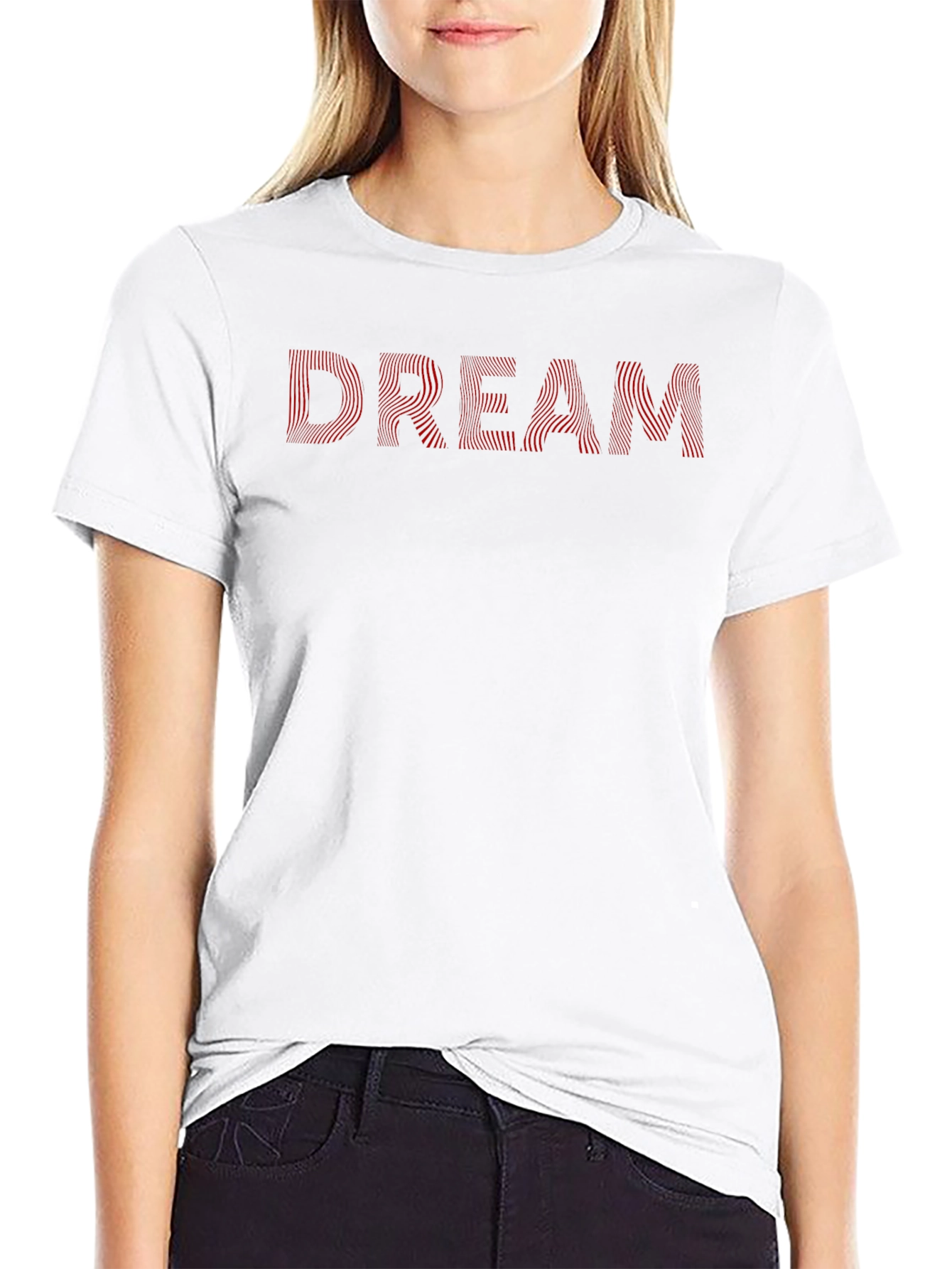 Dream Graphic Tee - Stylish Mens Black T-Shirt