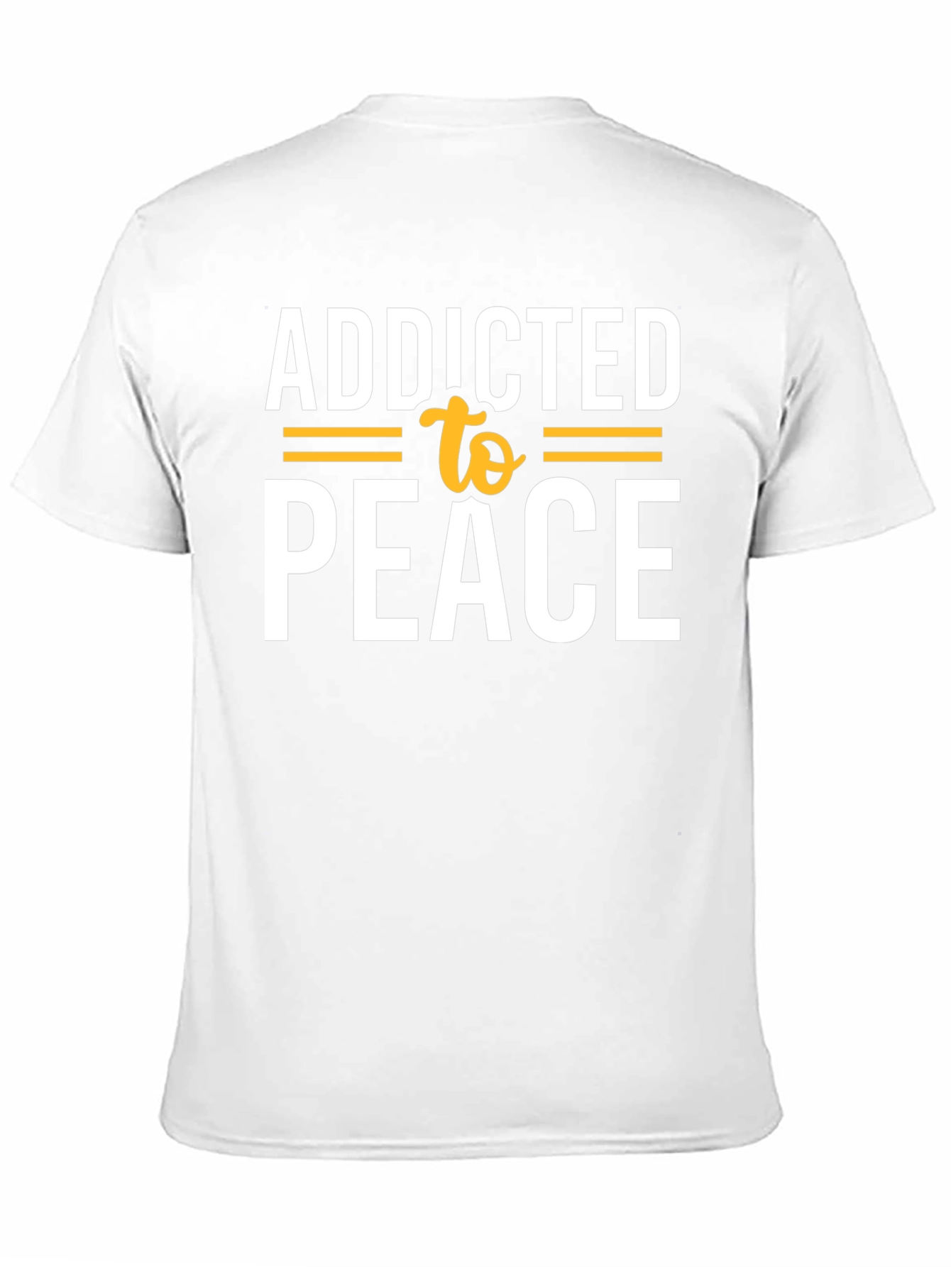 Addicted to Peace Black T-Shirt