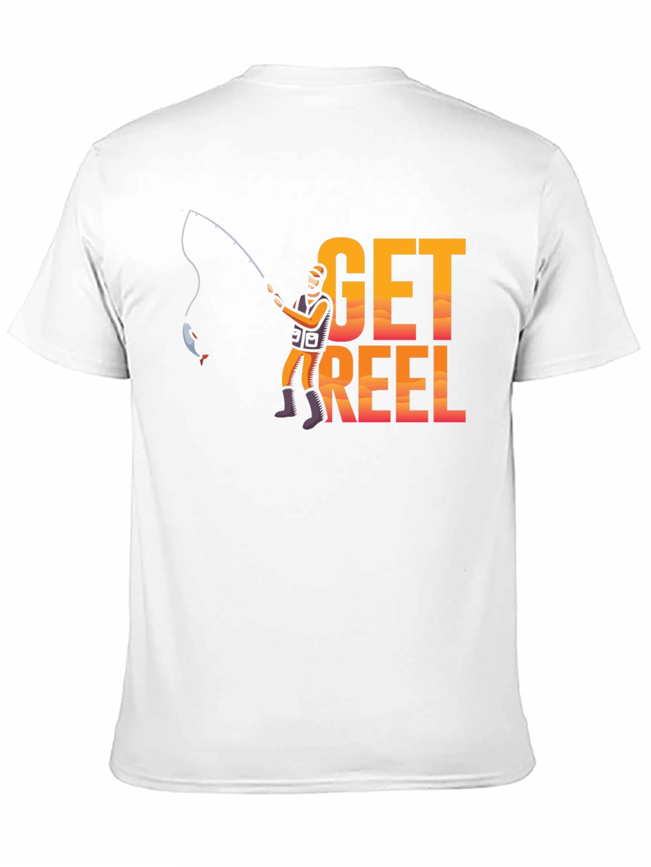 Get Reel Fishing T-Shirt - Anglers Graphic Tee
