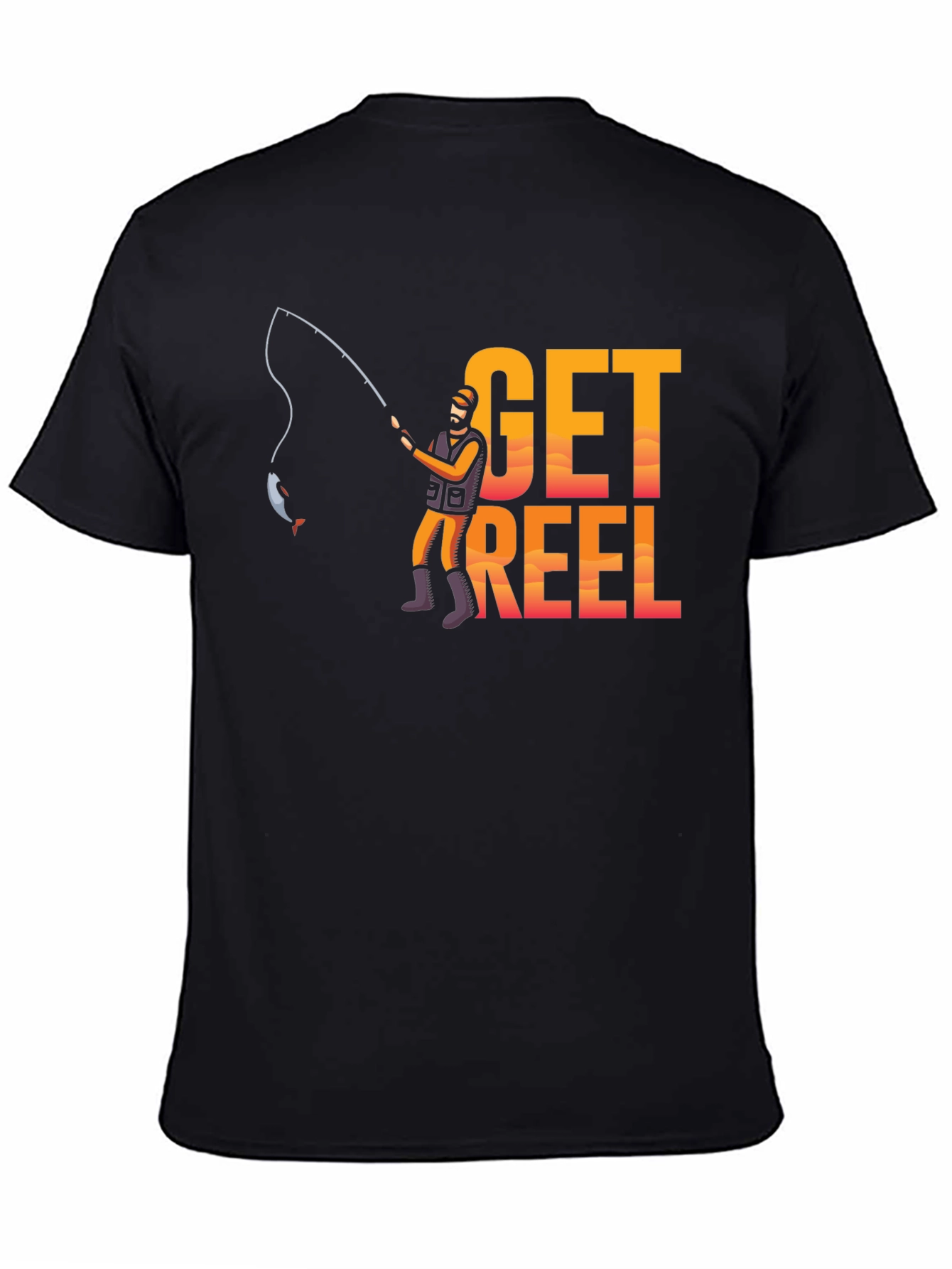 Get Reel Fishing T-Shirt - Anglers Graphic Tee
