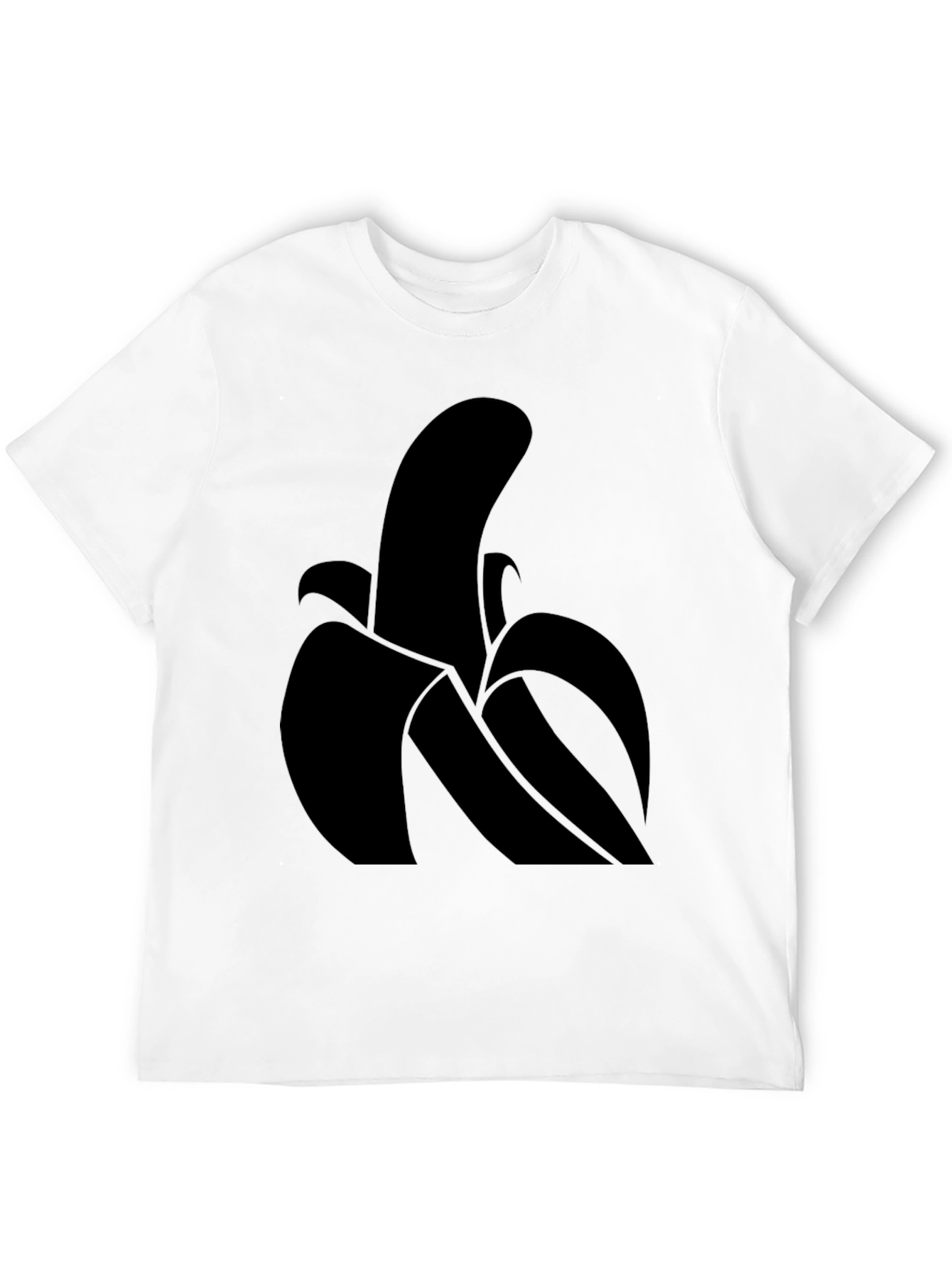 Banana Graphic Tee - Modern Minimalist Design