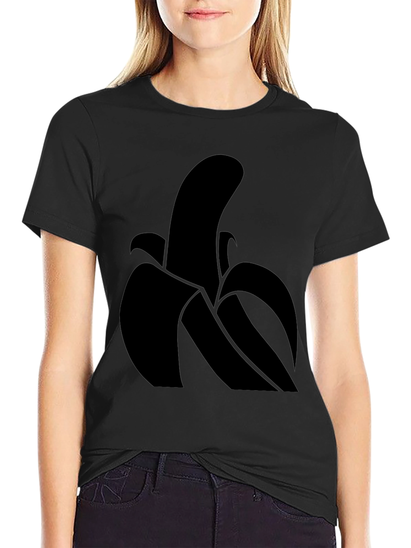 Banana Graphic Tee - Modern Minimalist Design