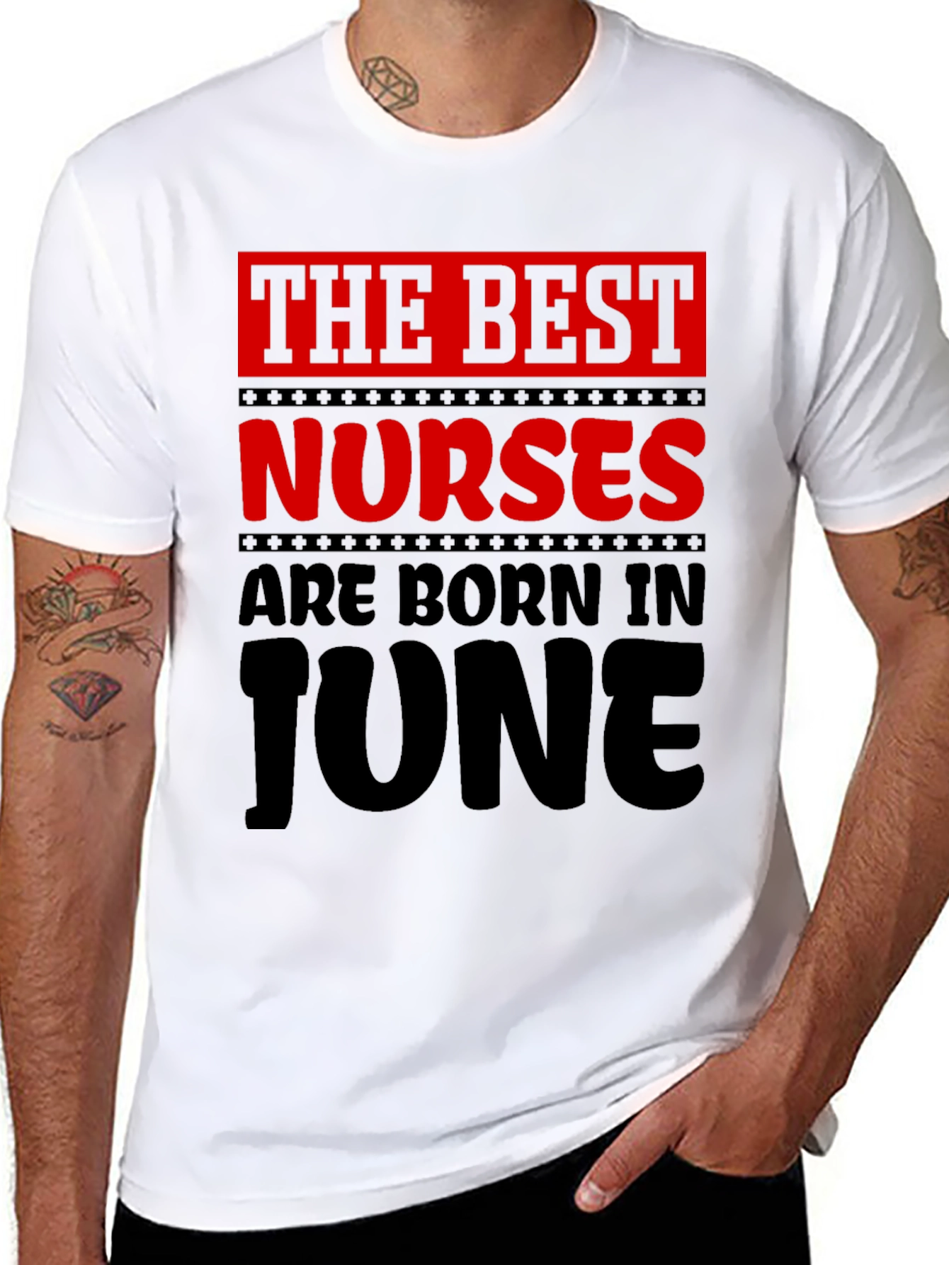 Best Nurses Born in June T-Shirt