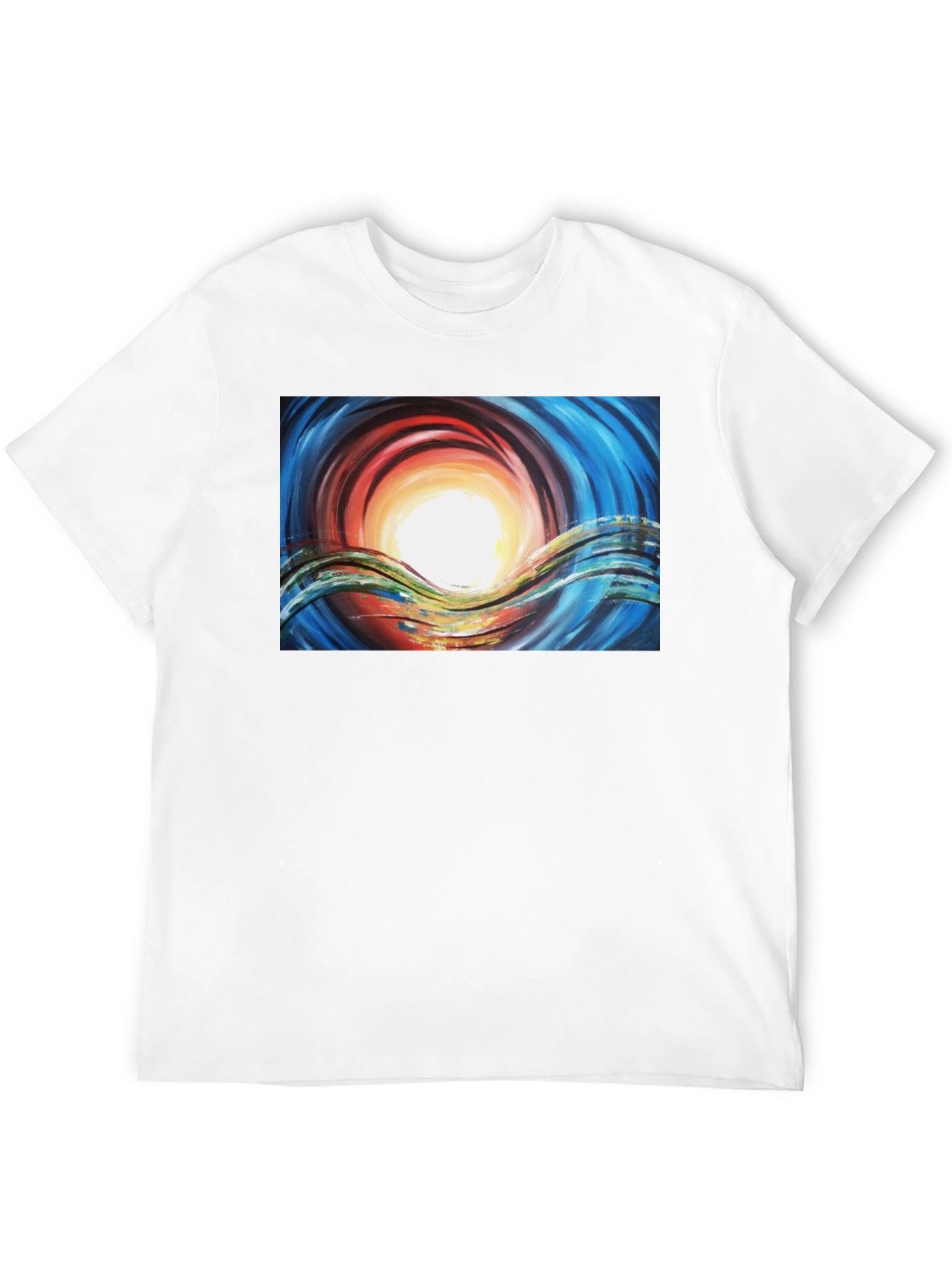 Abstract Art Graphic Tee - Bold Expression T-Shirt