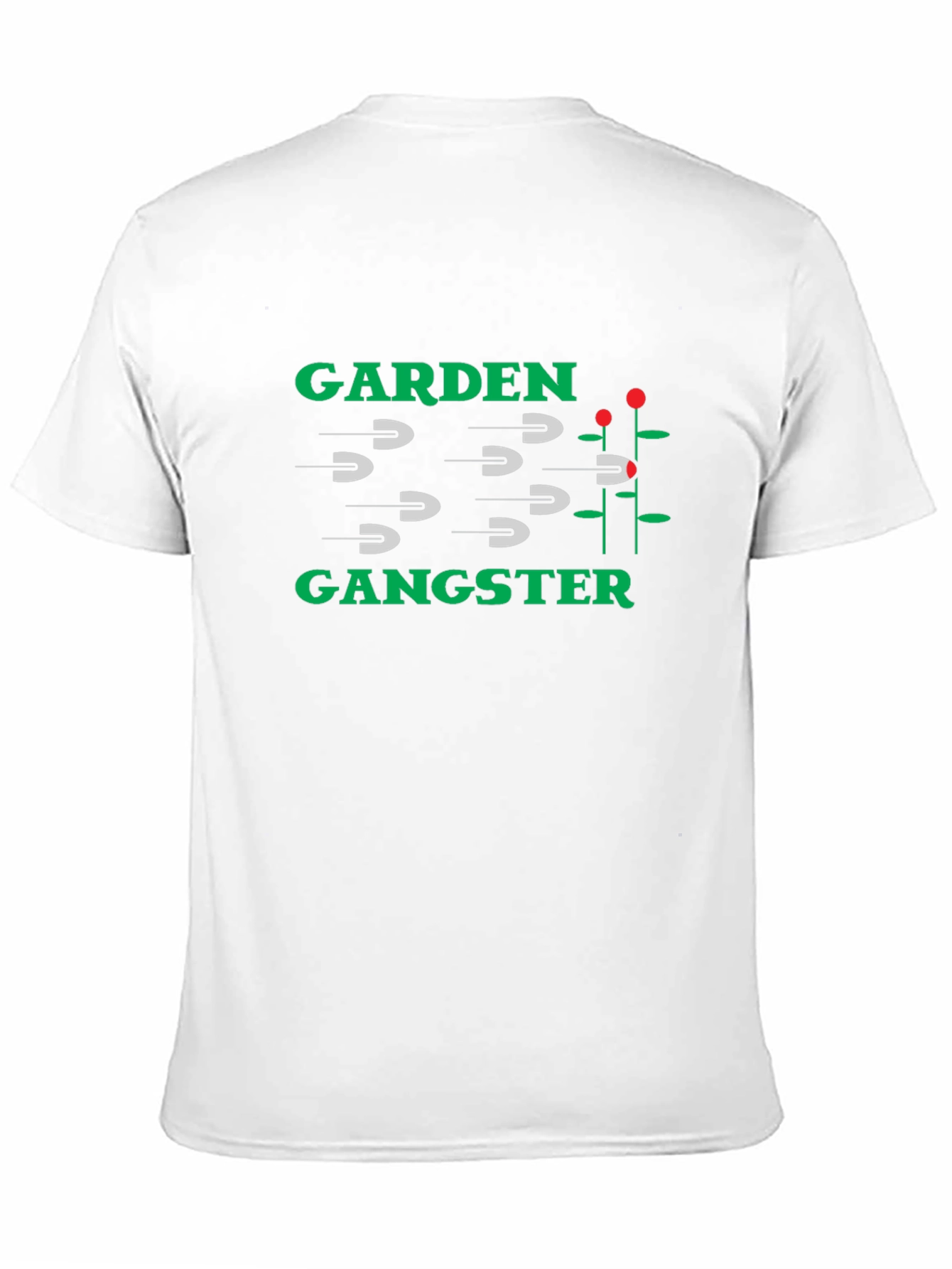 Garden Gangster Graphic T-Shirt - Black