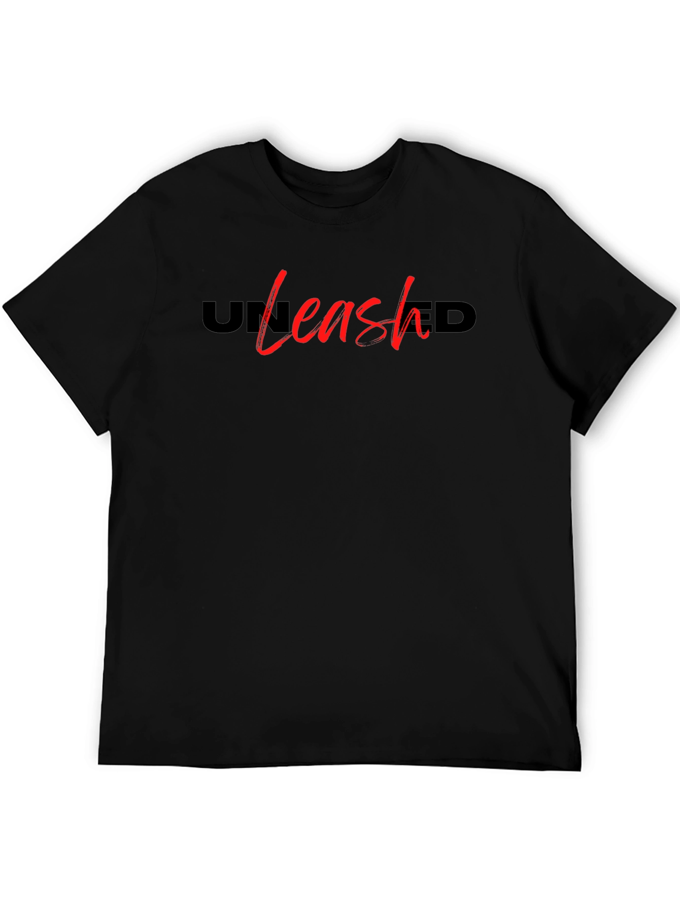 Unleashed Graphic Tee - Bold Red Design