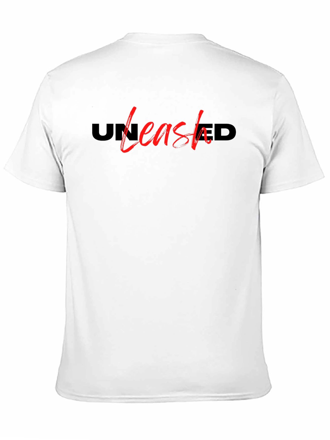 Unleashed Graphic Tee - Bold Red Design