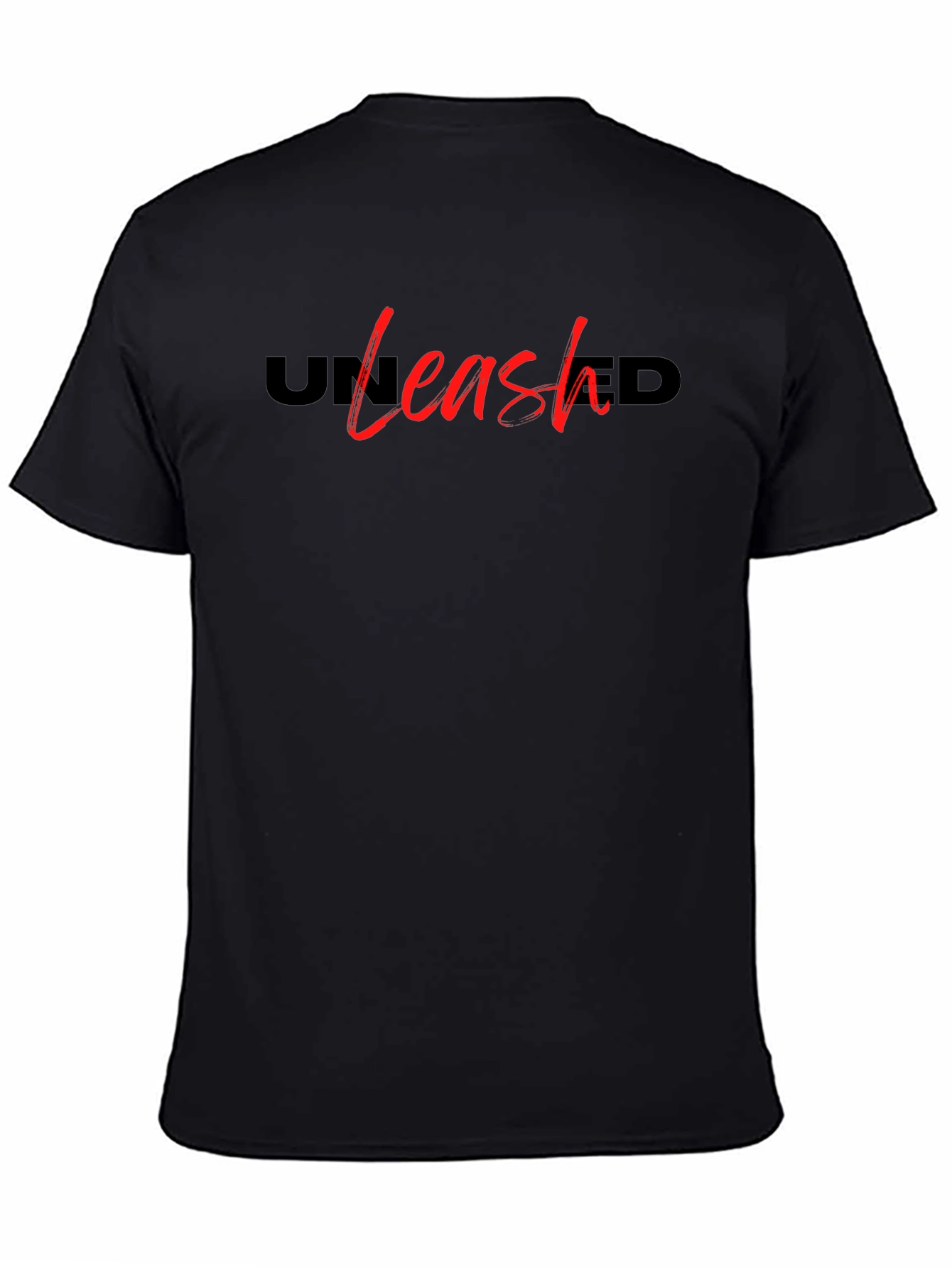 Unleashed Graphic Tee - Bold Red Design