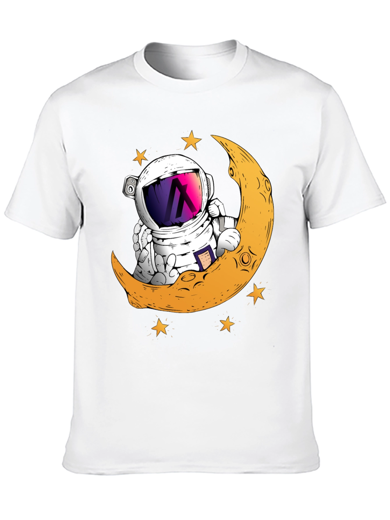 Astronaut Moon T-Shirt - Graphic Tee