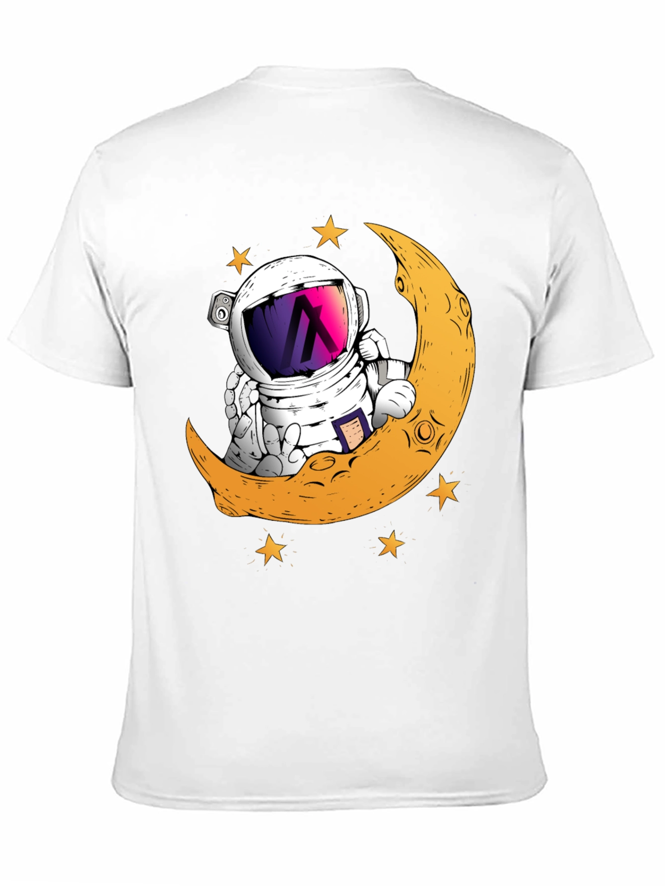 Astronaut Moon T-Shirt - Graphic Tee