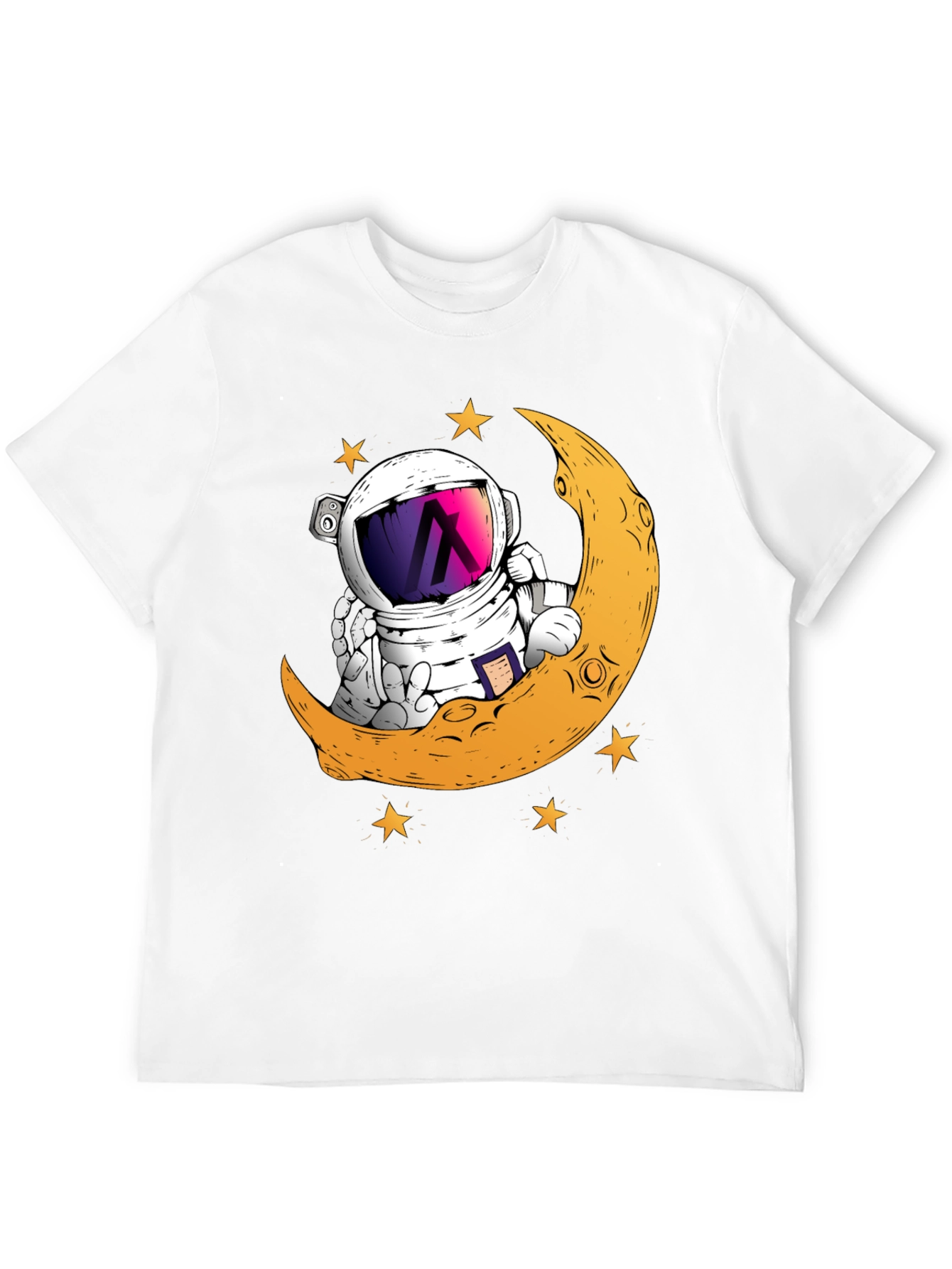 Astronaut Moon T-Shirt - Graphic Tee