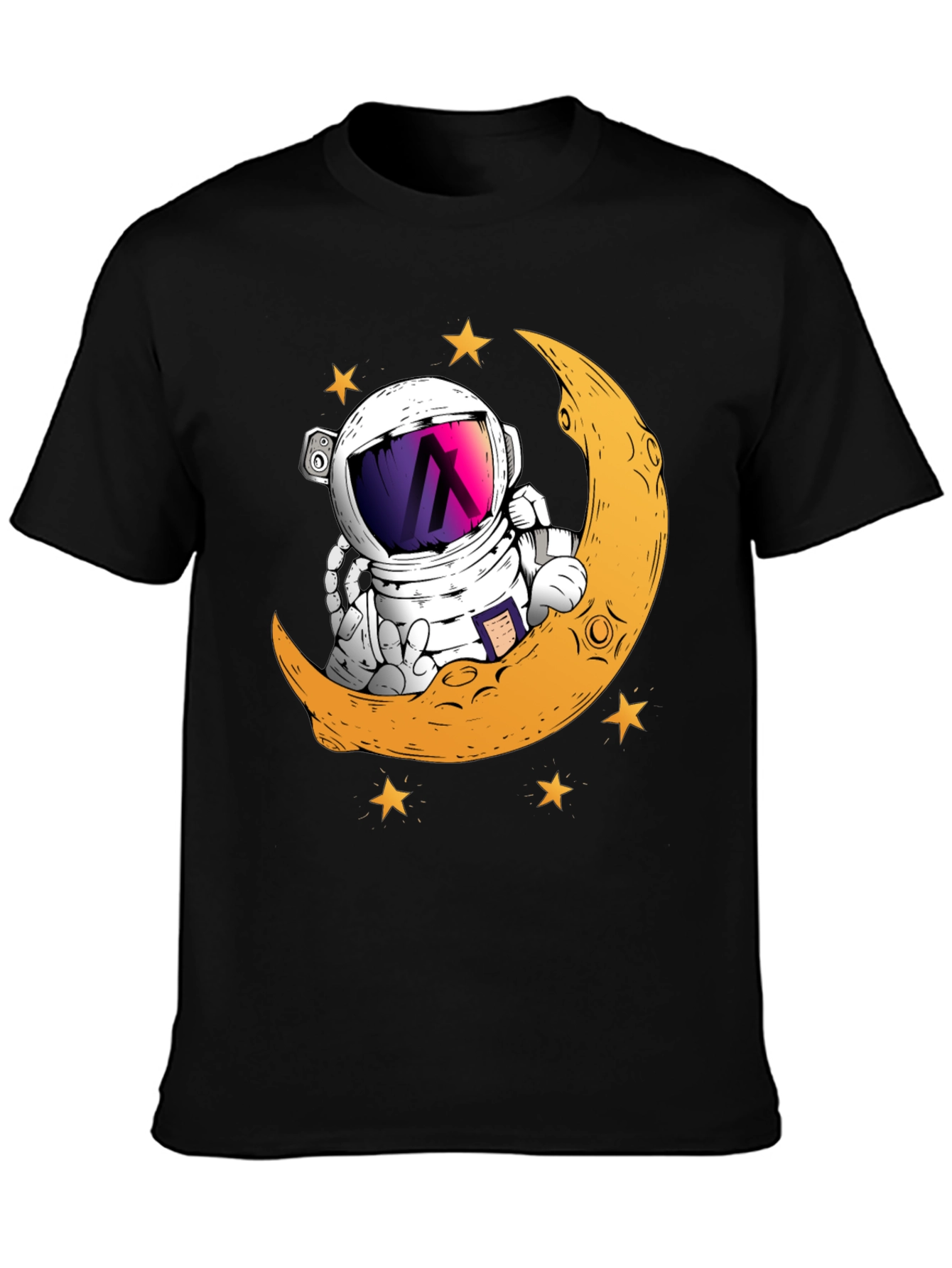 Astronaut Moon T-Shirt - Graphic Tee