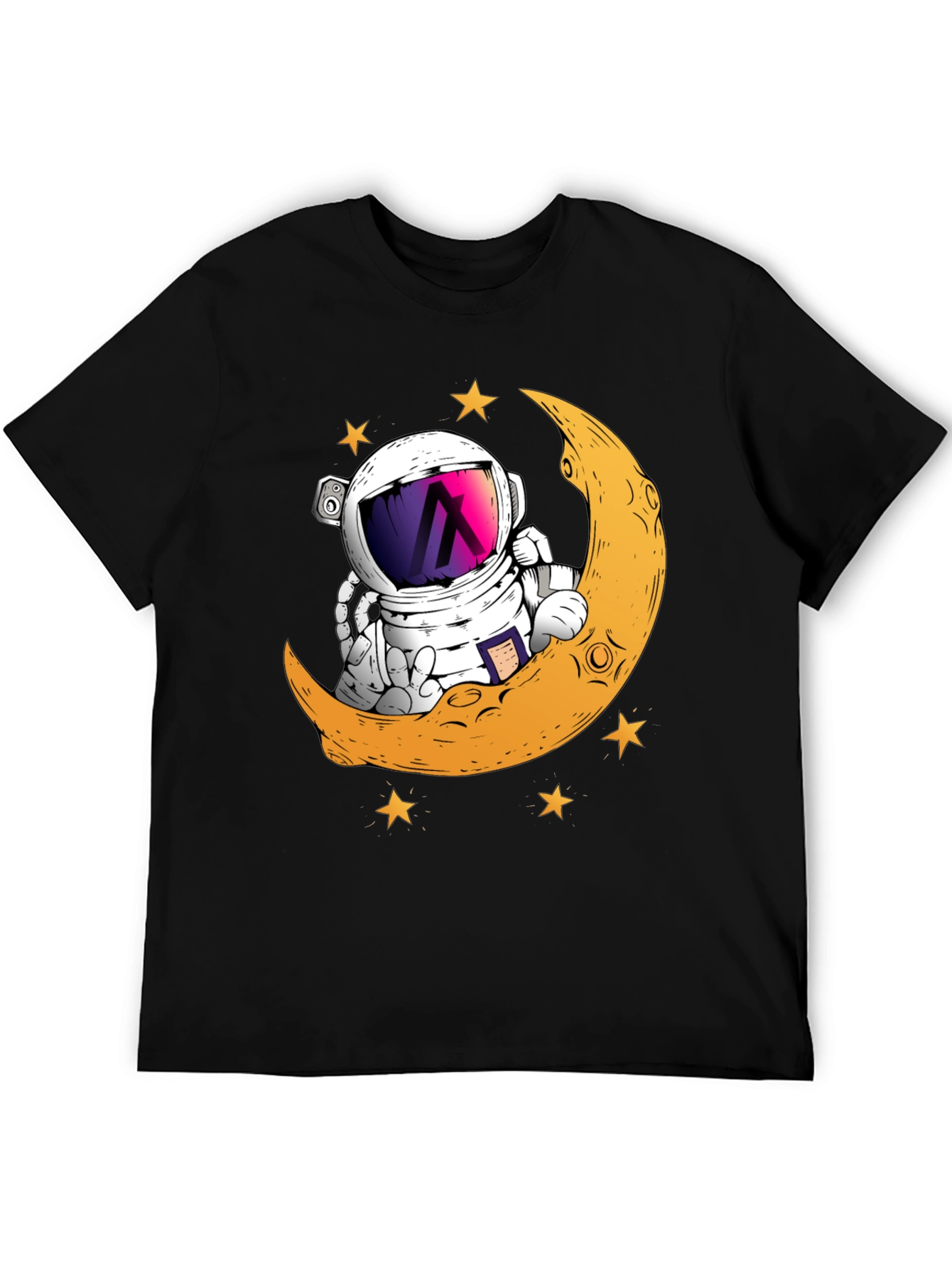 Astronaut Moon T-Shirt - Graphic Tee