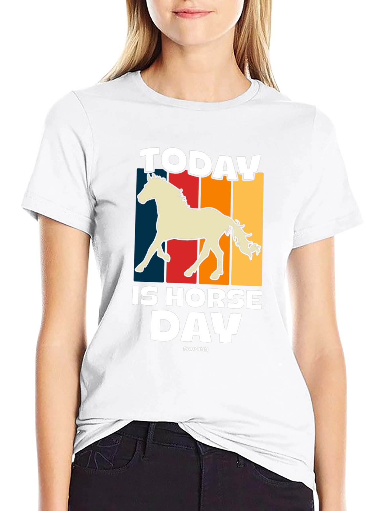 Today Is Horse Day Graphic Tee