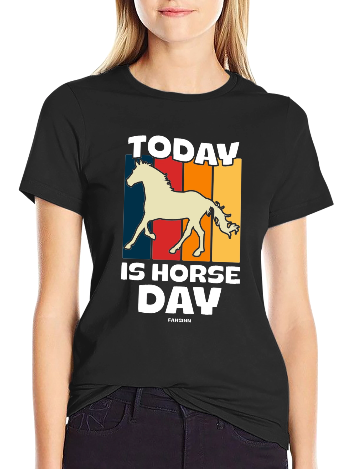 Today Is Horse Day Graphic Tee