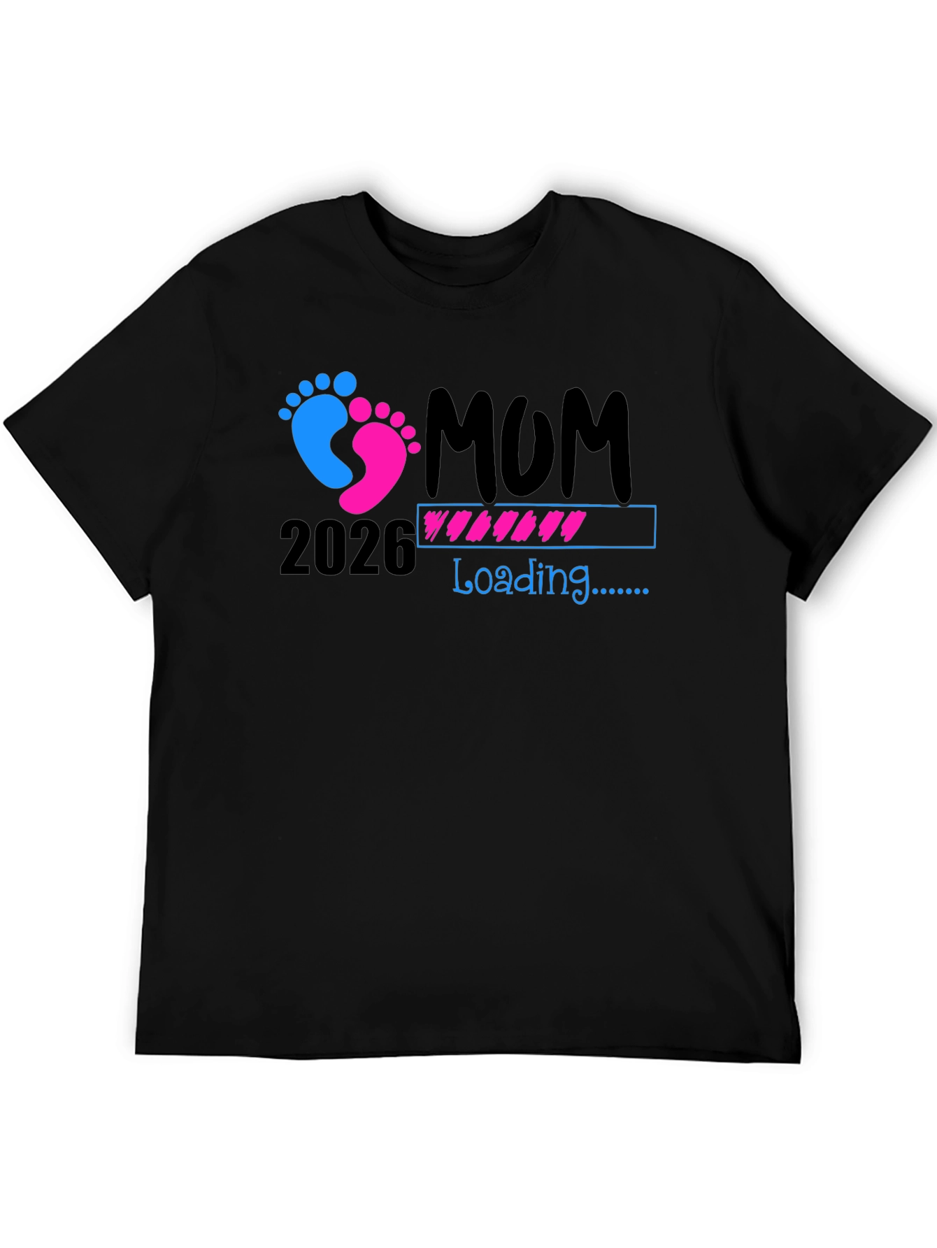 Mom Loading 2026 Unisex T-Shirt