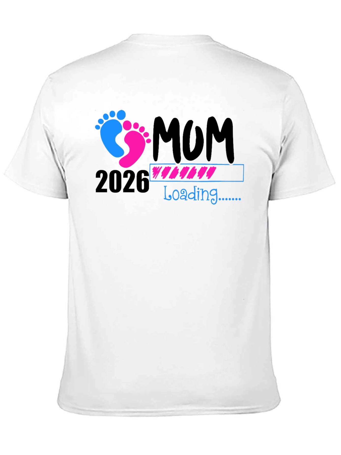 Mom Loading 2026 Unisex T-Shirt