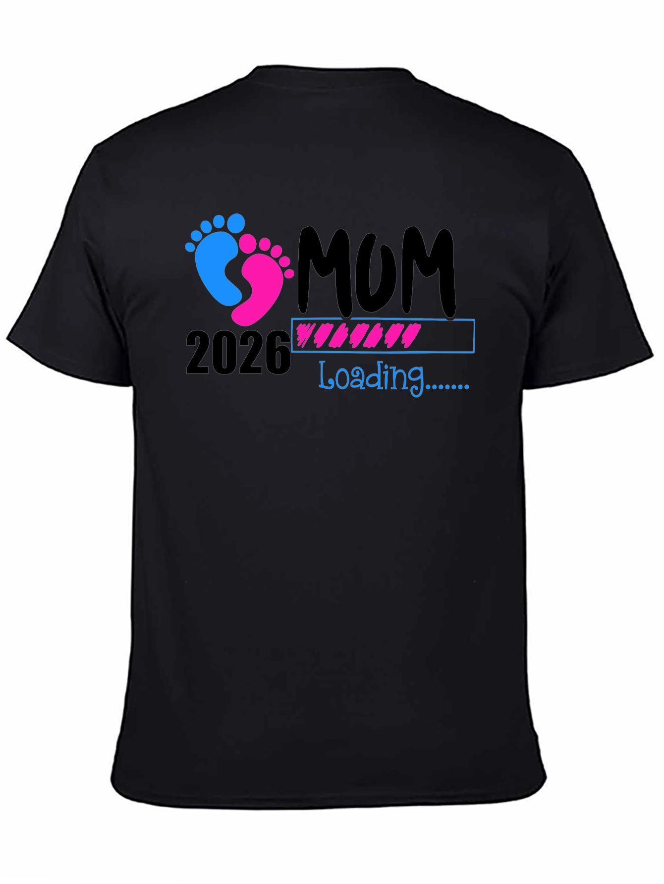 Mom Loading 2026 Unisex T-Shirt