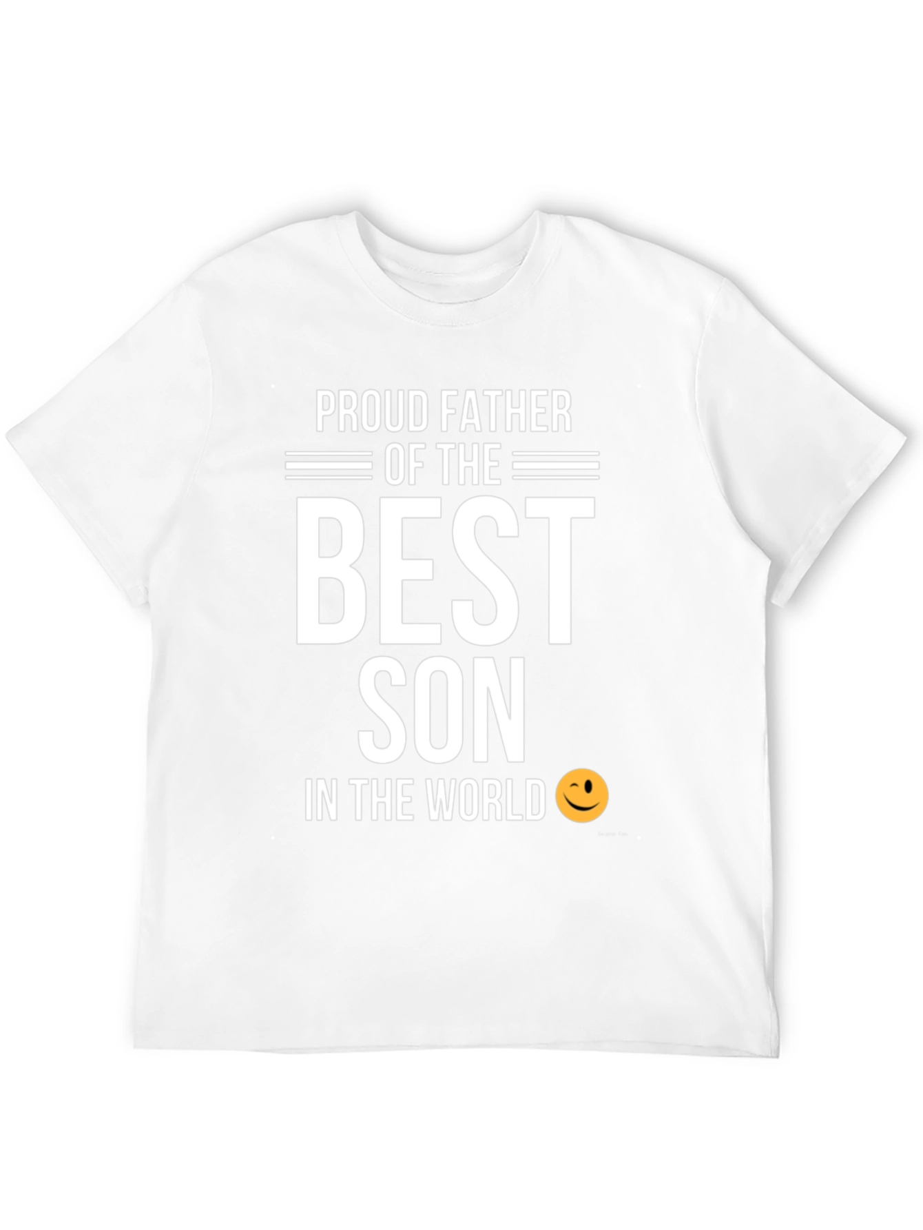 Proud Father of the Best Son T-Shirt