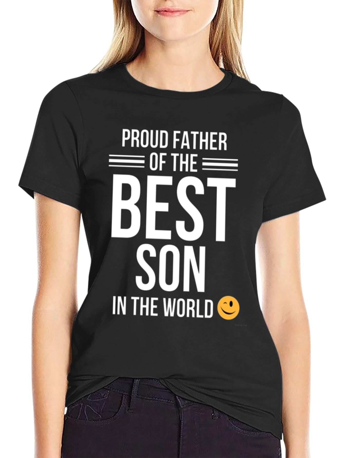 Proud Father of the Best Son T-Shirt