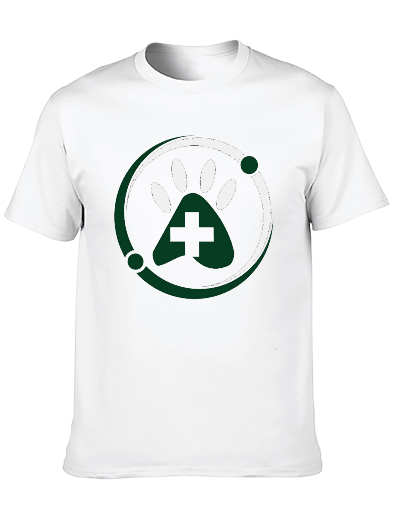 Vet Paw T-Shirt - Stylish Animal Lover Tee