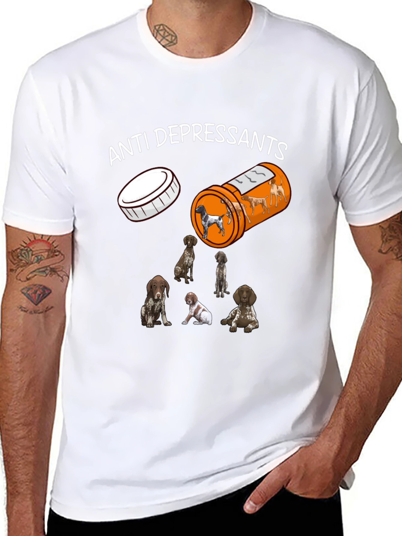 Anti-Depressant Dog Breed T-Shirt