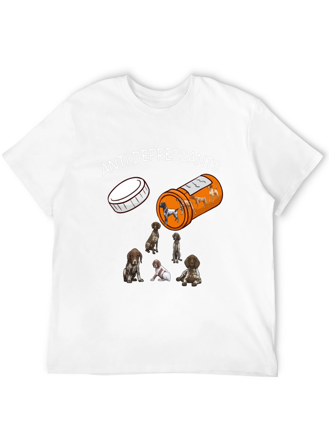 Anti-Depressant Dog Breed T-Shirt