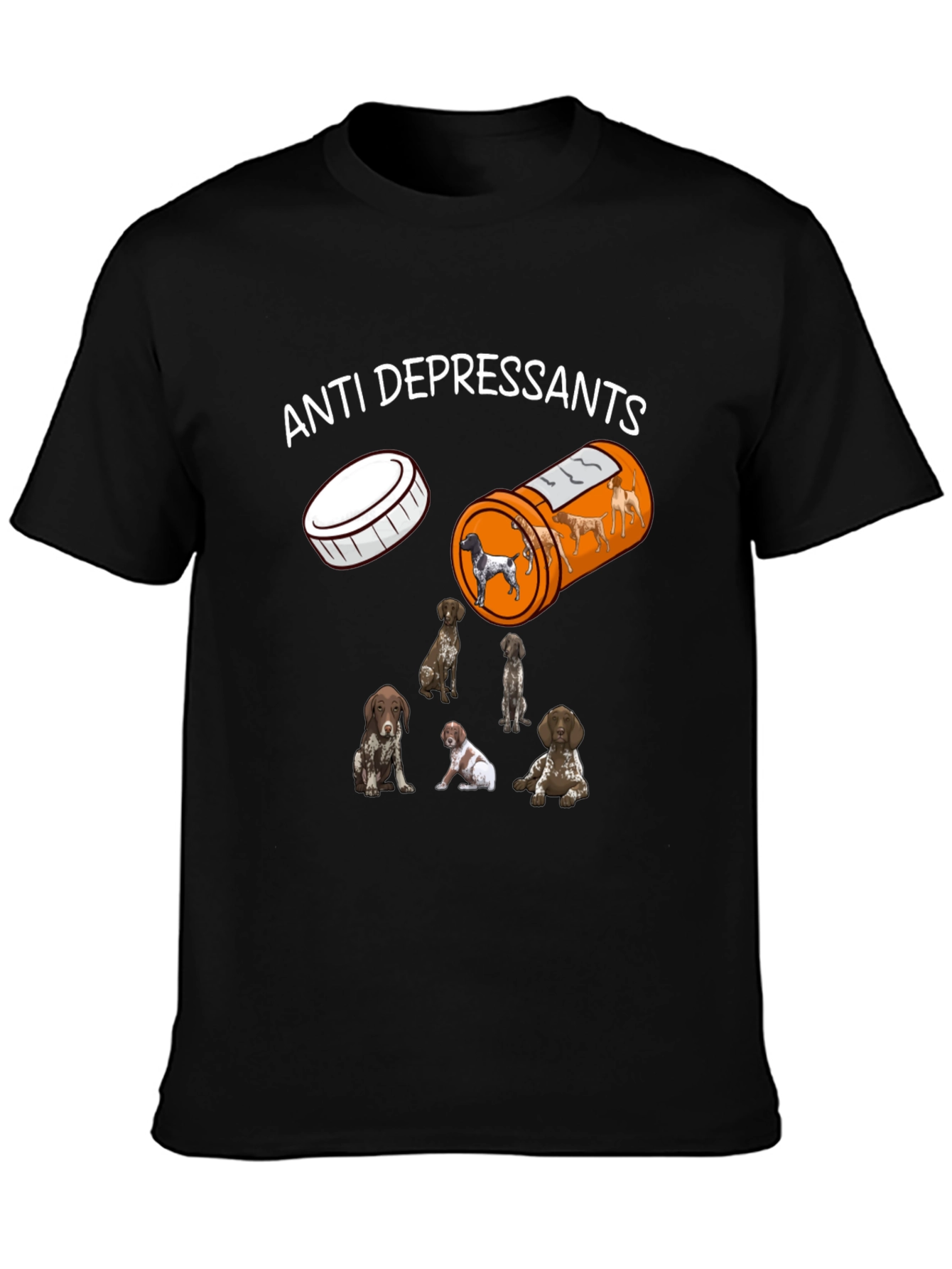 Anti-Depressant Dog Breed T-Shirt