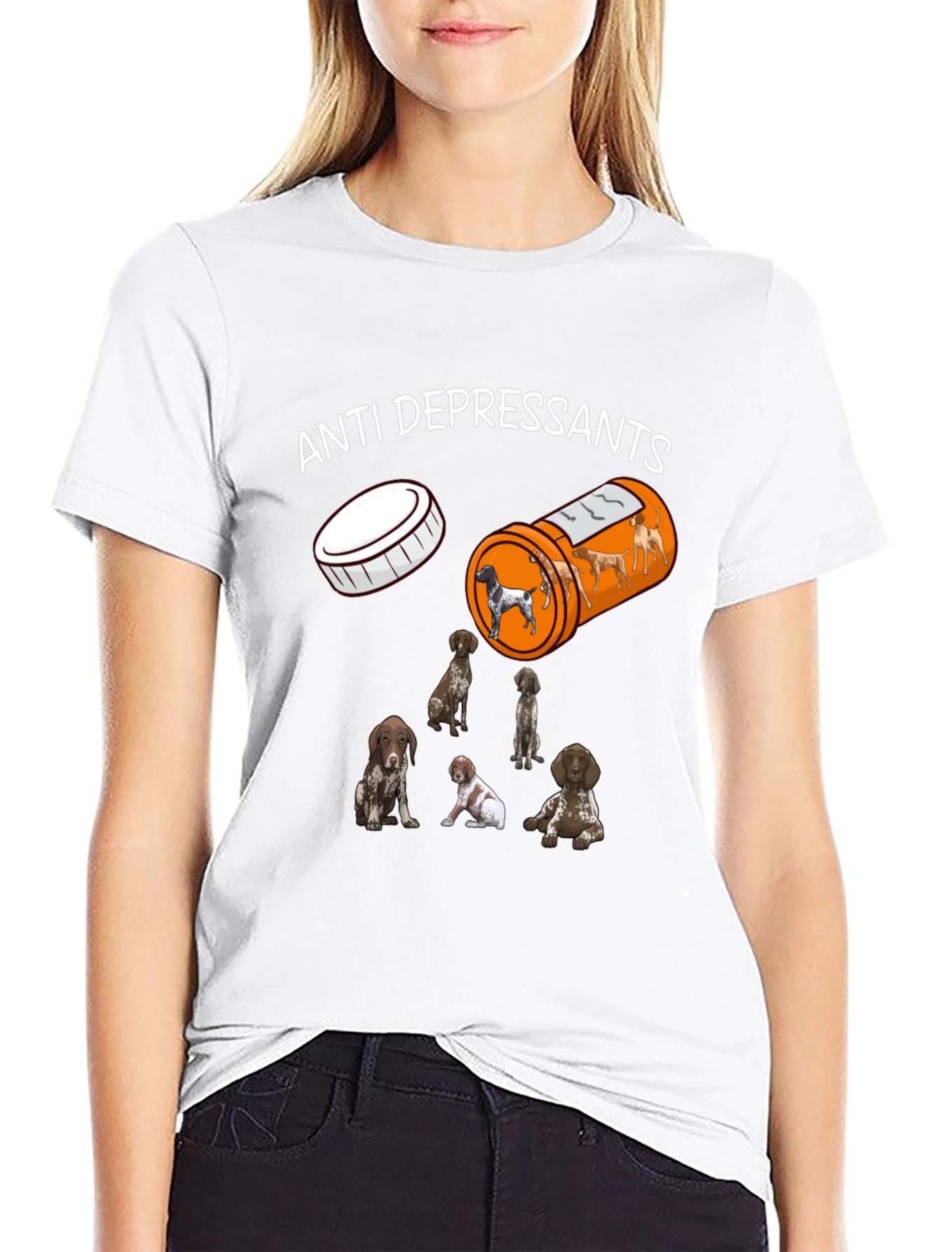 Anti-Depressant Dog Breed T-Shirt