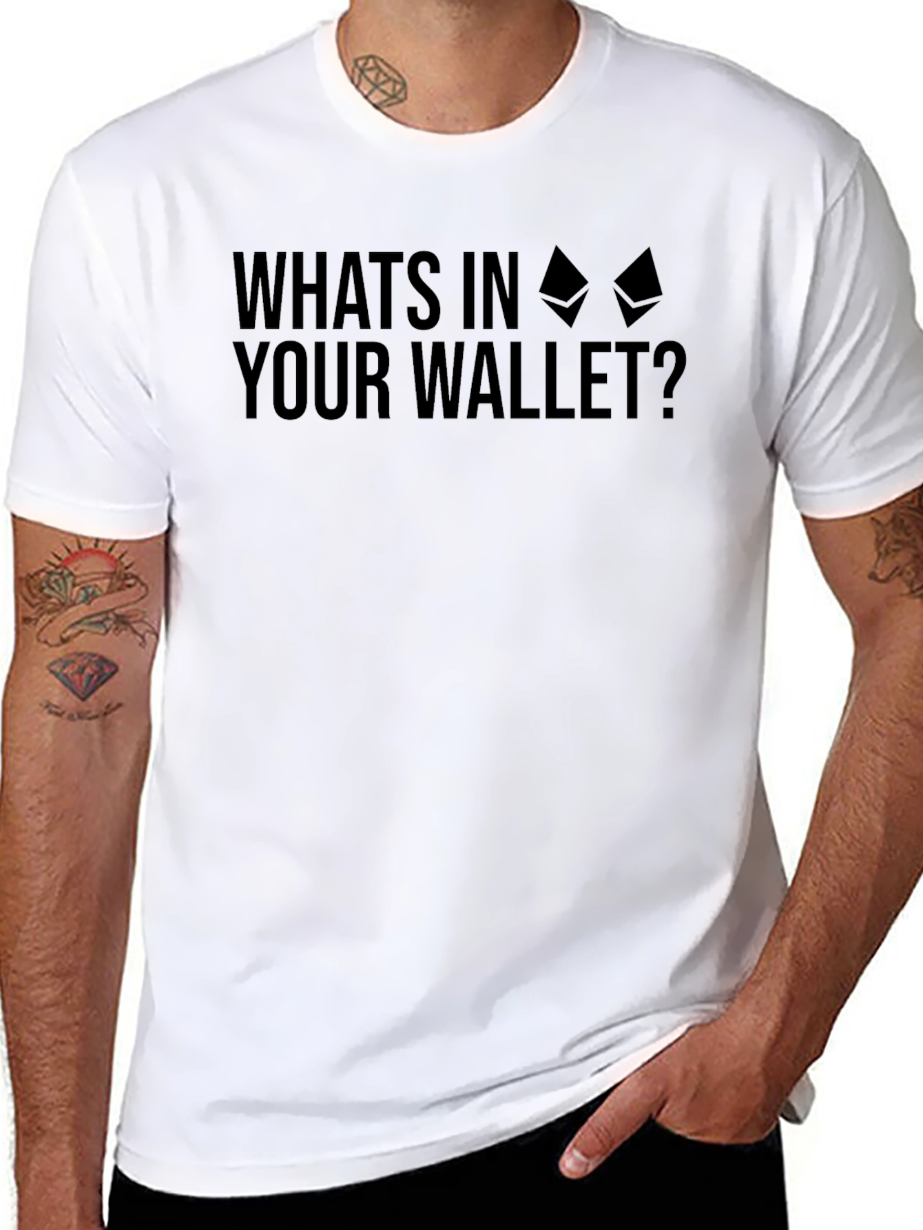 Crypto Ethereum Wallet T-Shirt