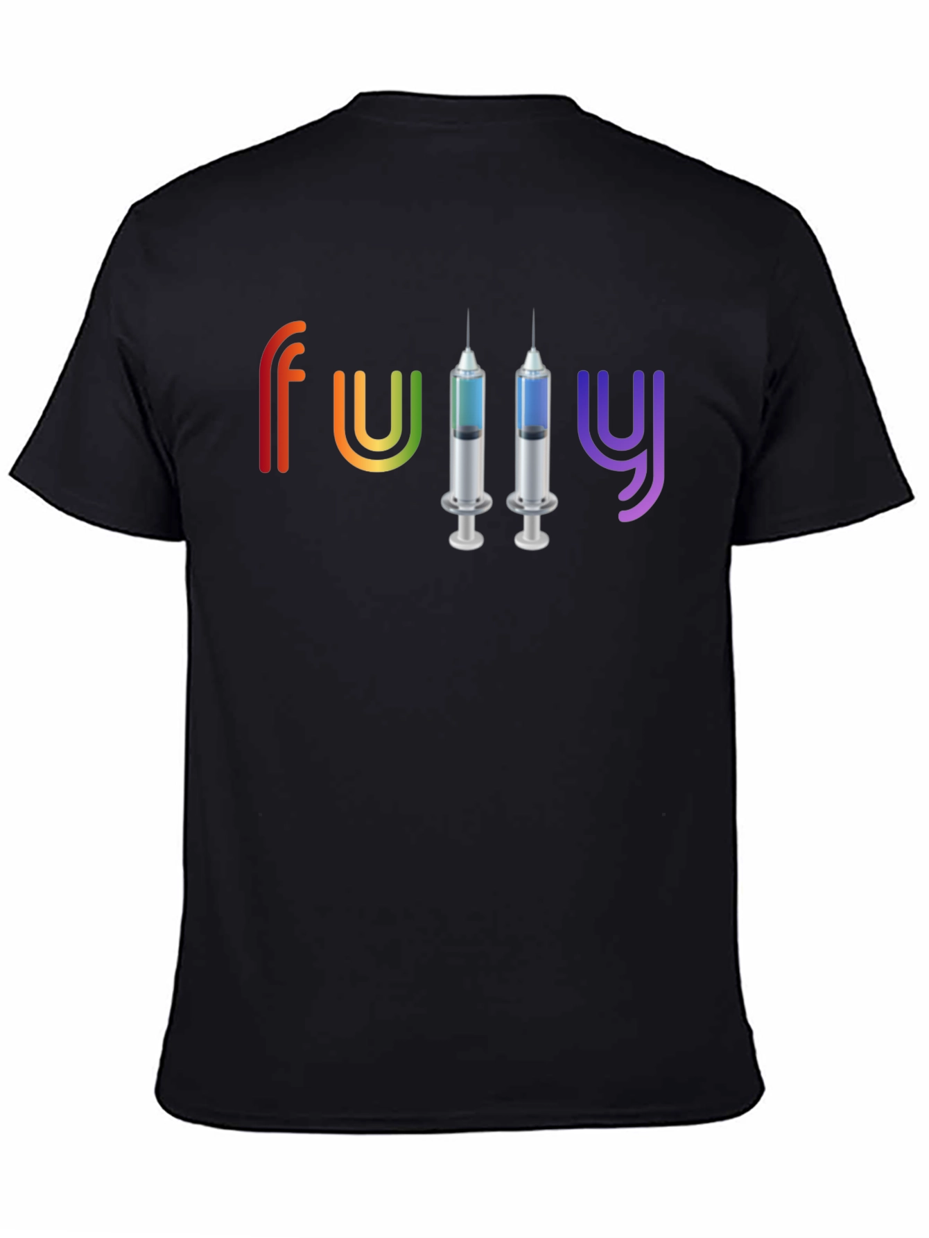 Funny Colorful Syringe T-Shirt