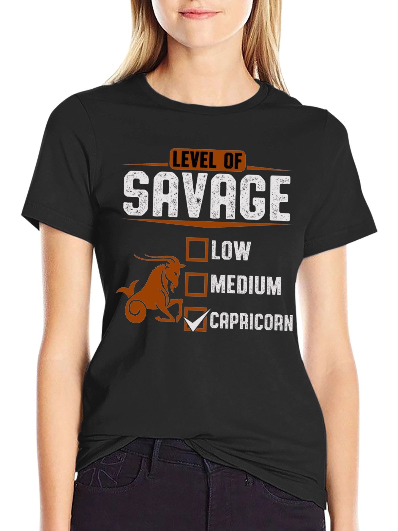 Capricorn Savage Level T-Shirt