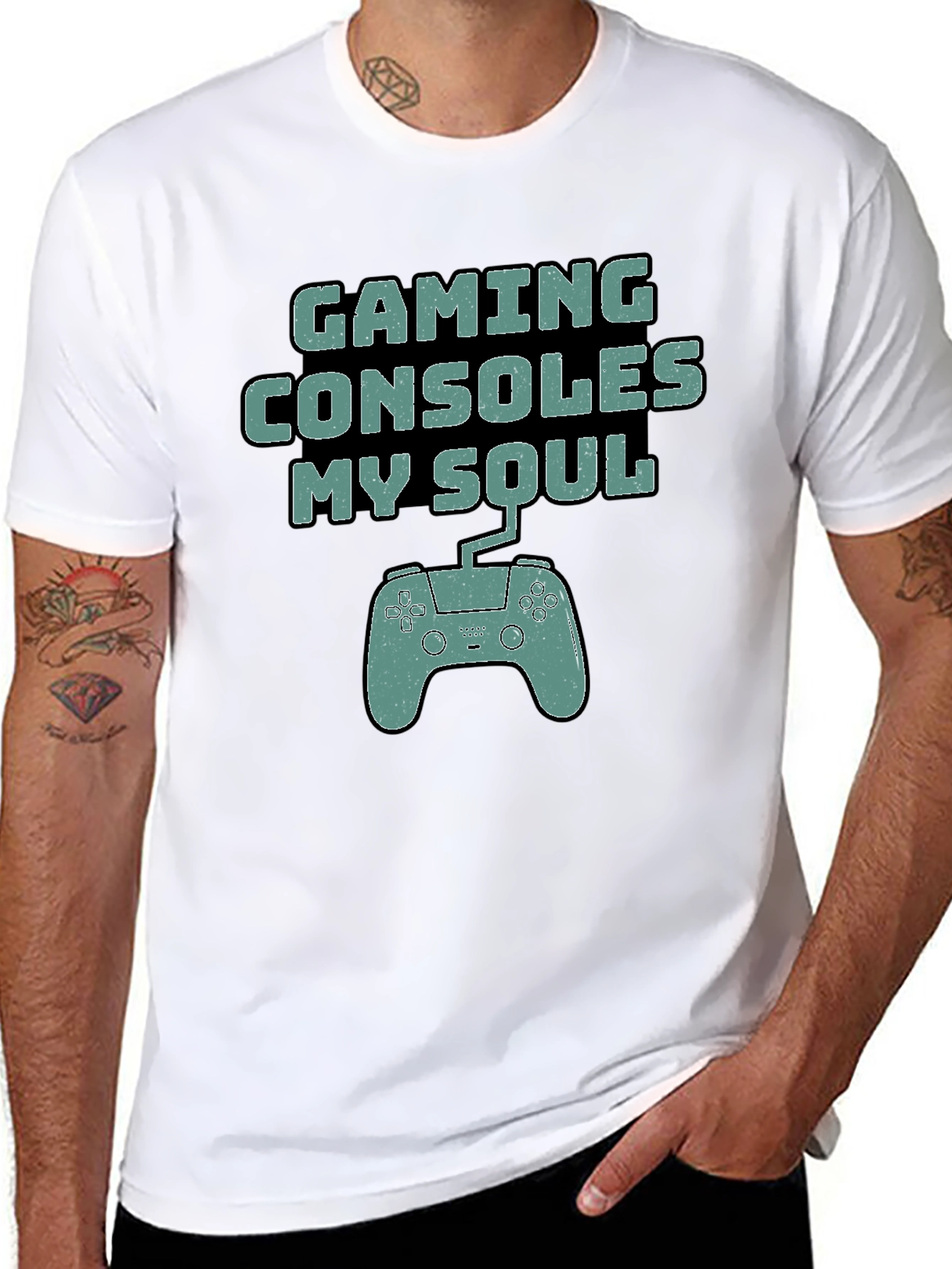 Gaming Consoles My Soul Graphic T-Shirt