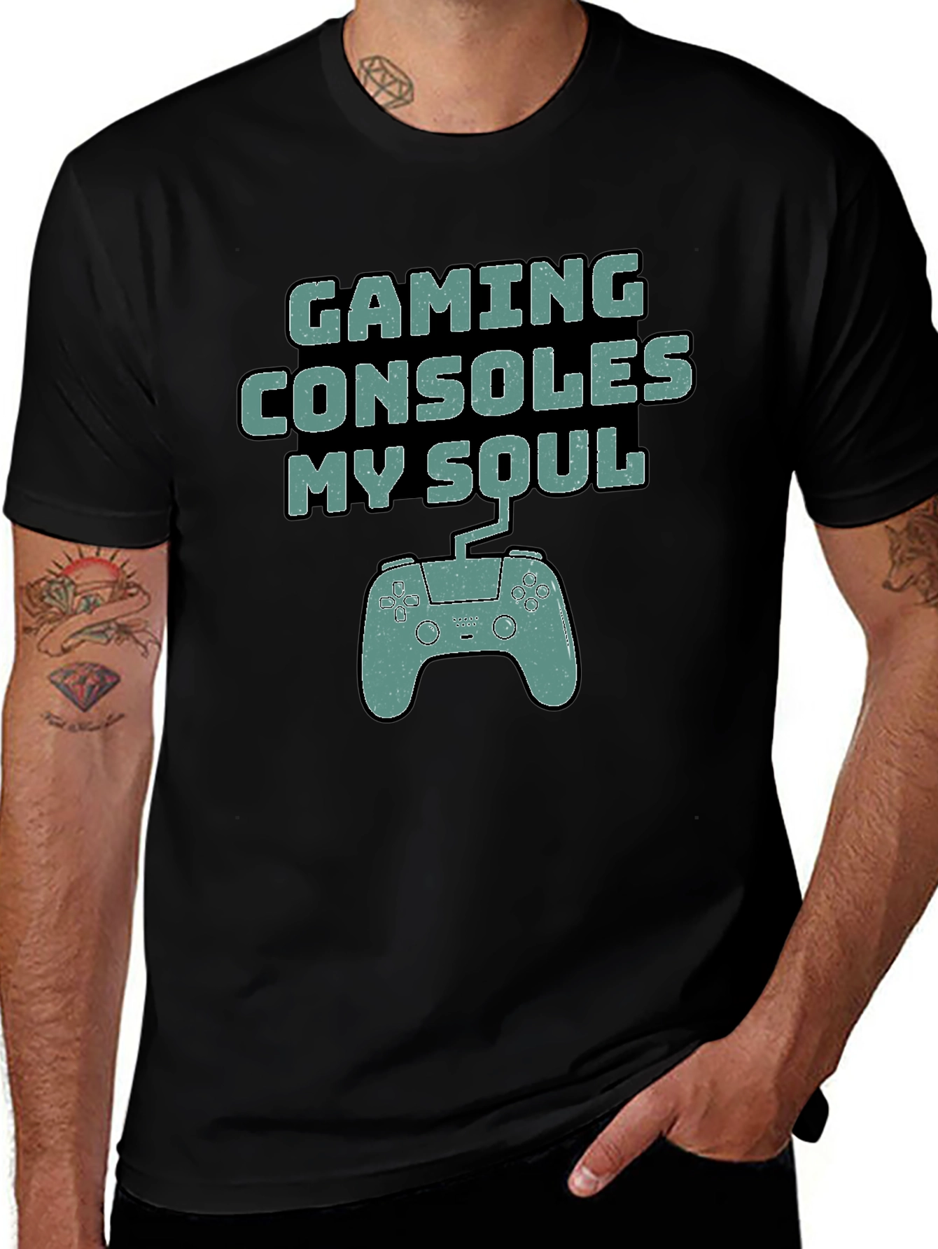 Gaming Consoles My Soul Graphic T-Shirt