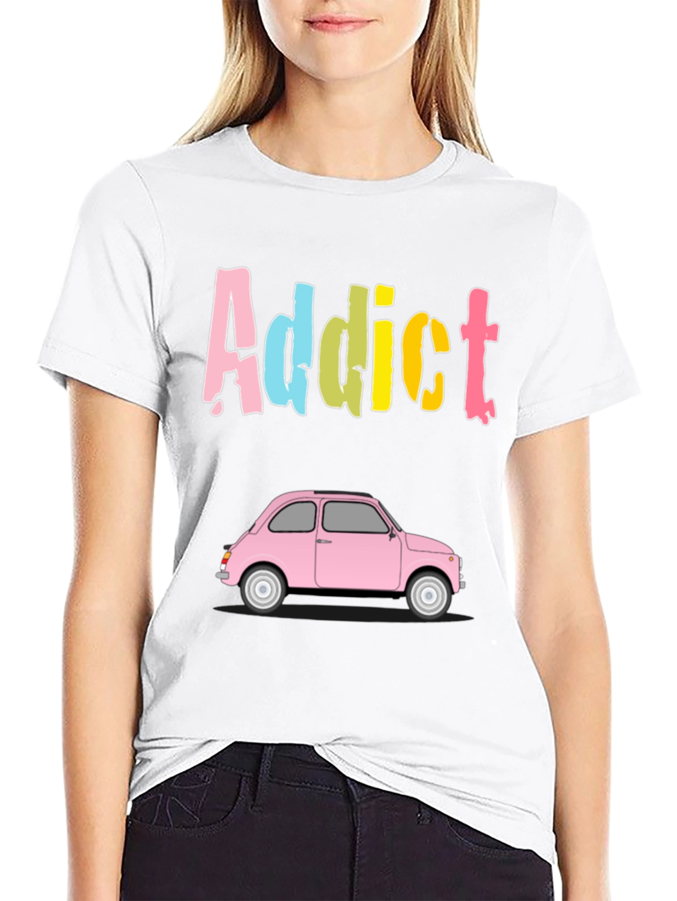 Addict Car Graphic Tee
