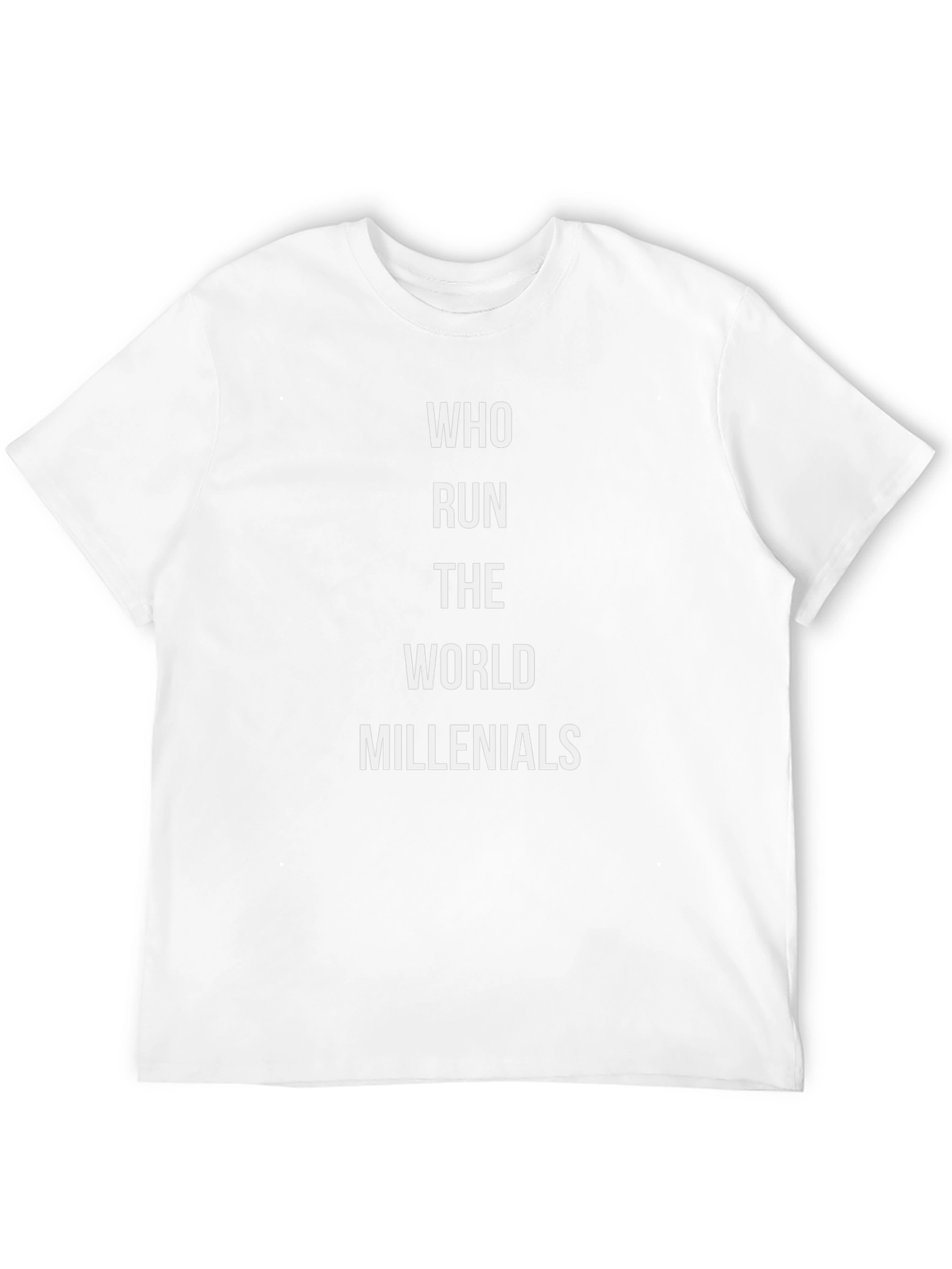 Who Run the World? Millennial Graphic Tee