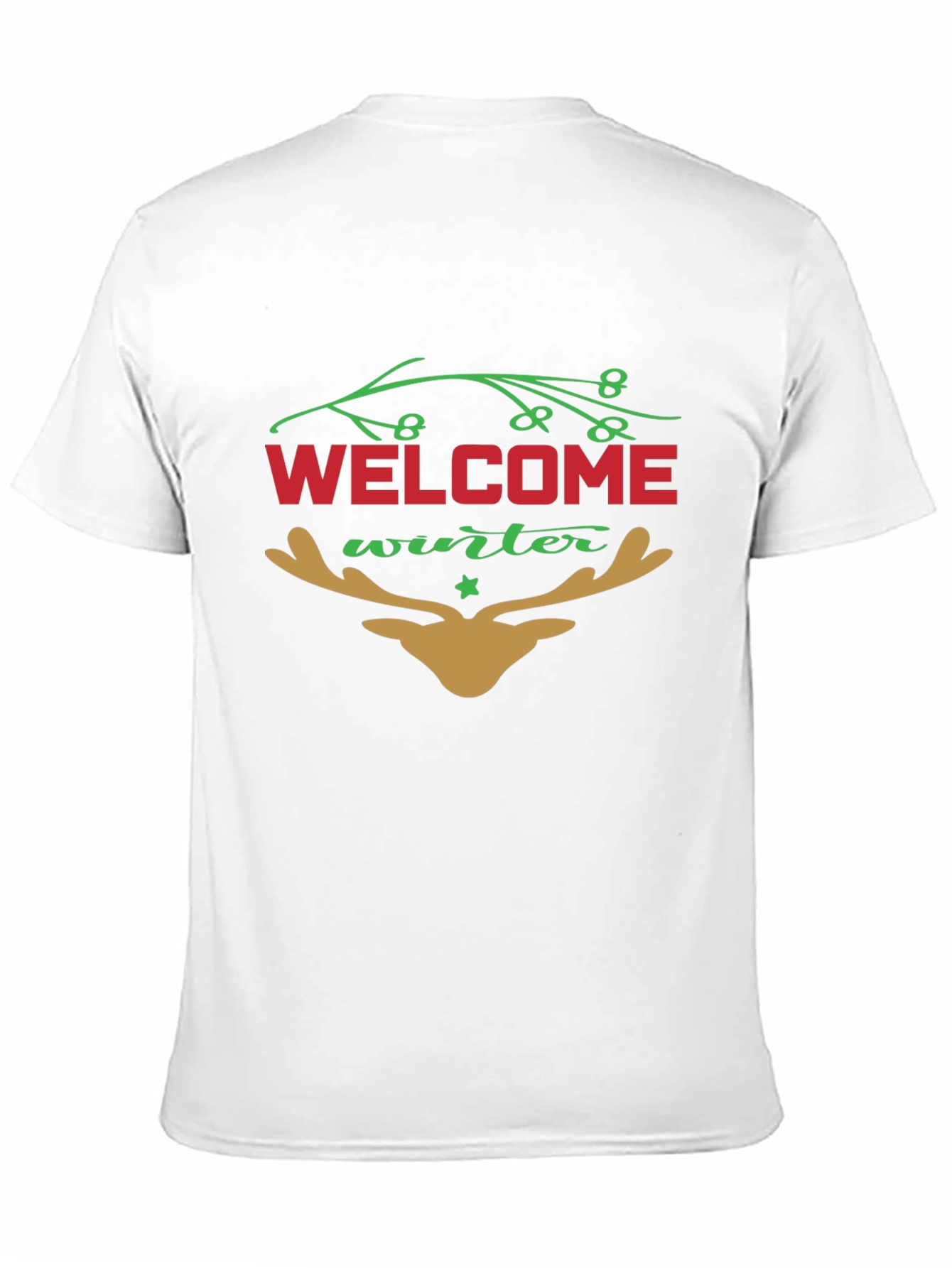 Welcome Winter Graphic Tee - Holiday Season Shirt