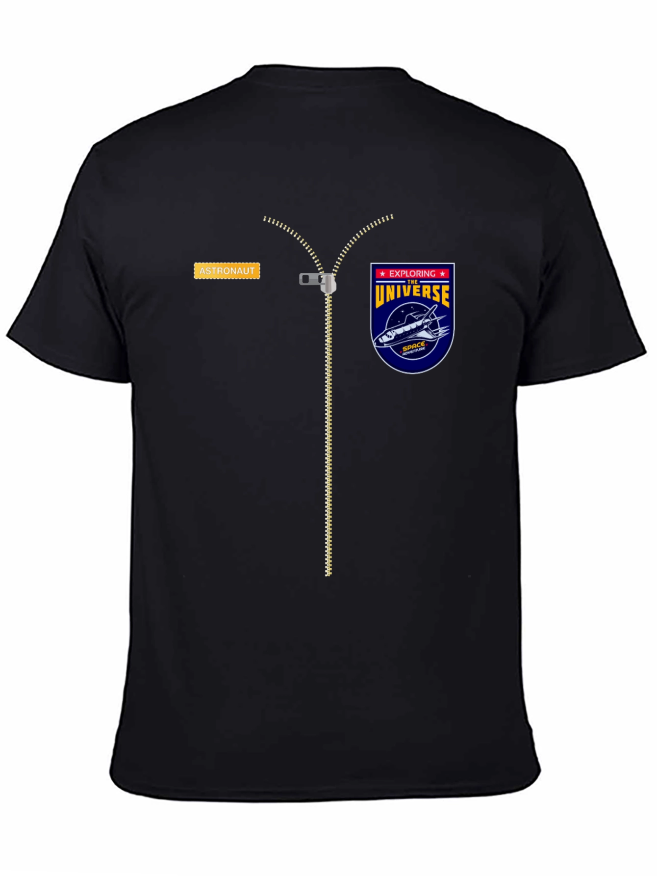 Astronaut Explorer Graphic Tee - Space Shuttle Design