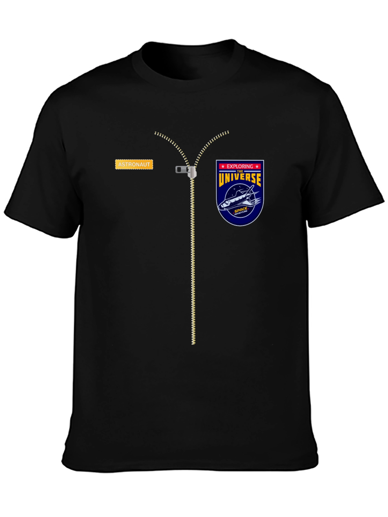 Astronaut Explorer Graphic Tee - Space Shuttle Design