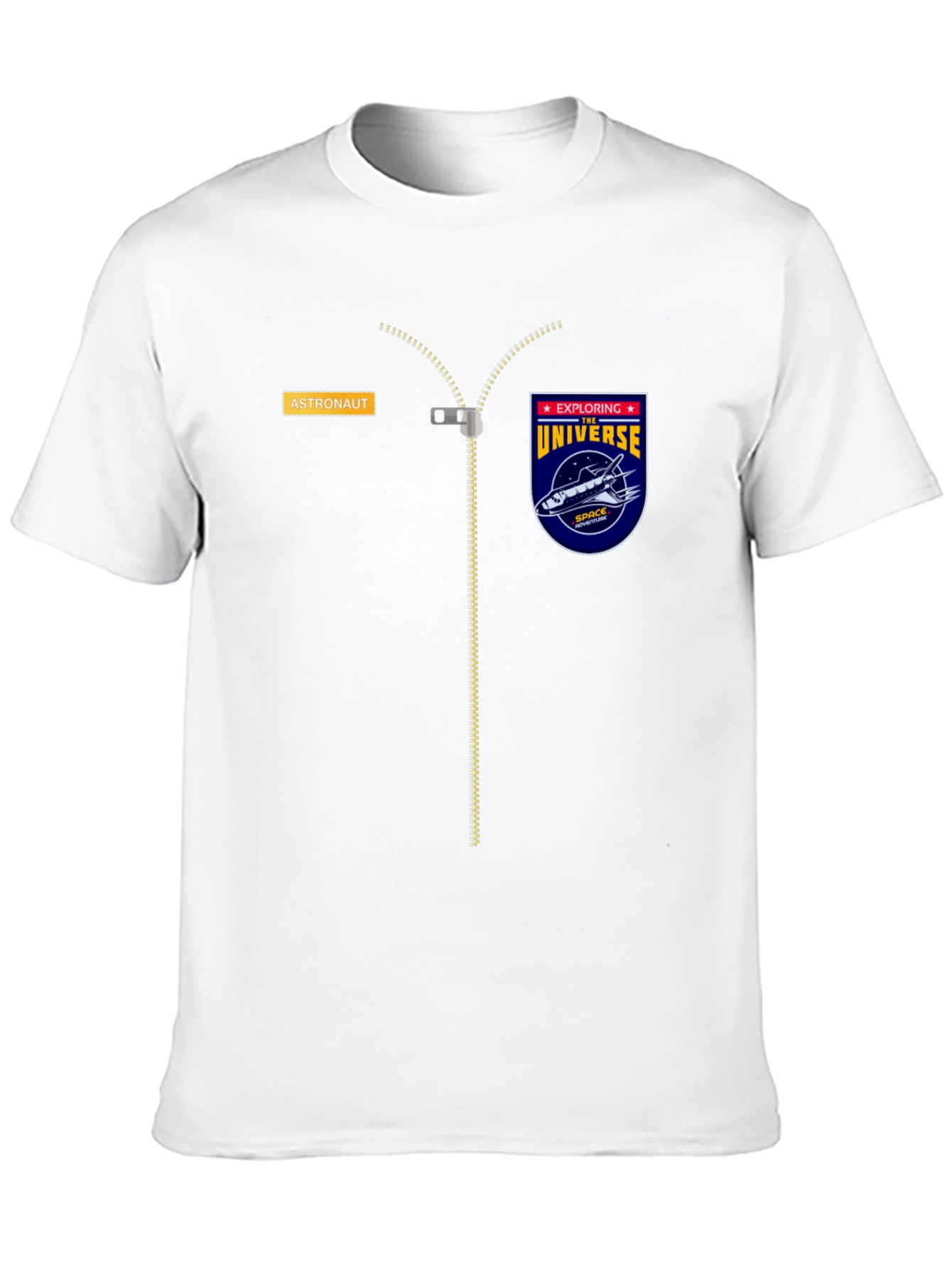 Astronaut Explorer Graphic Tee - Space Shuttle Design