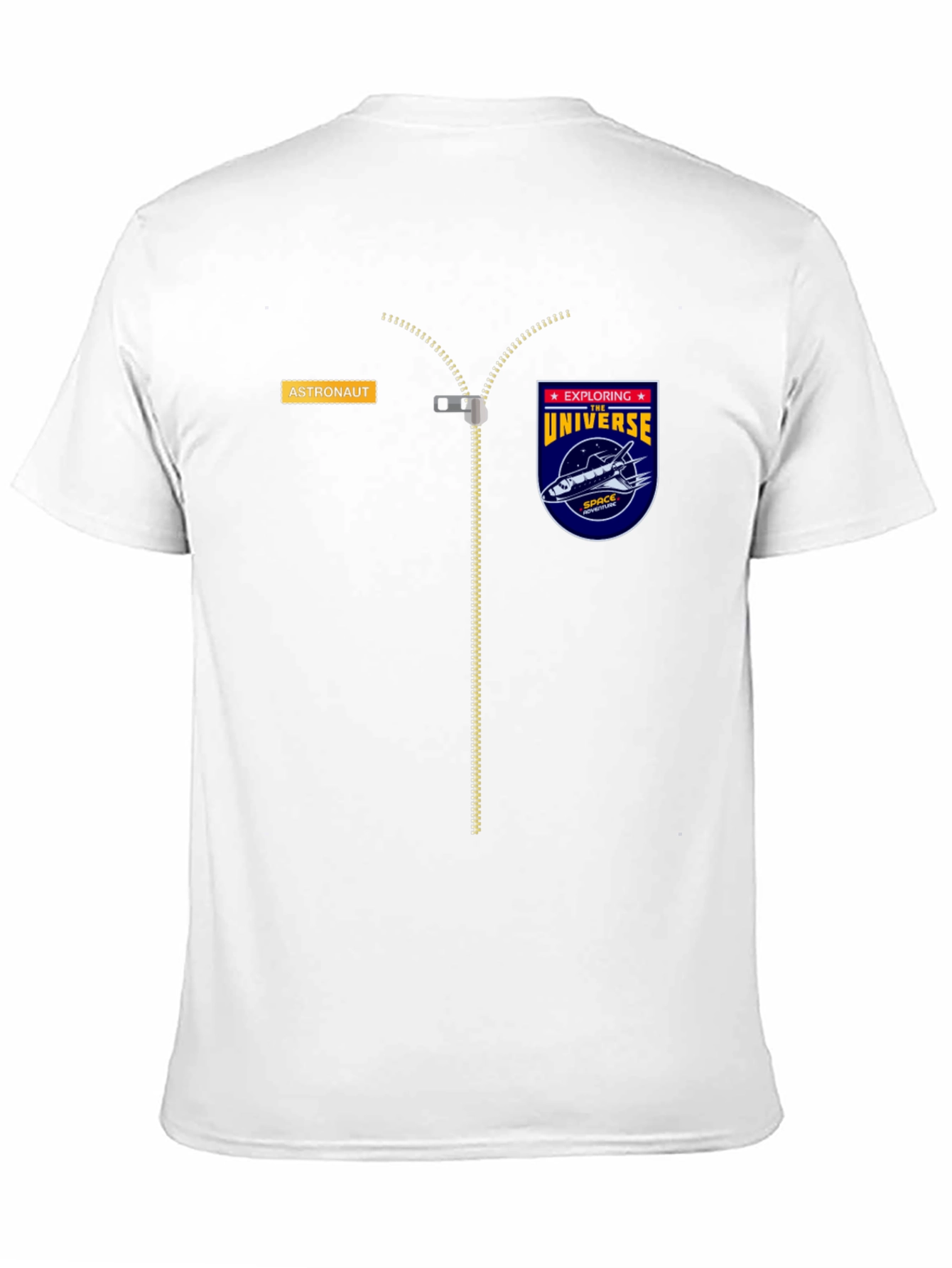 Astronaut Explorer Graphic Tee - Space Shuttle Design