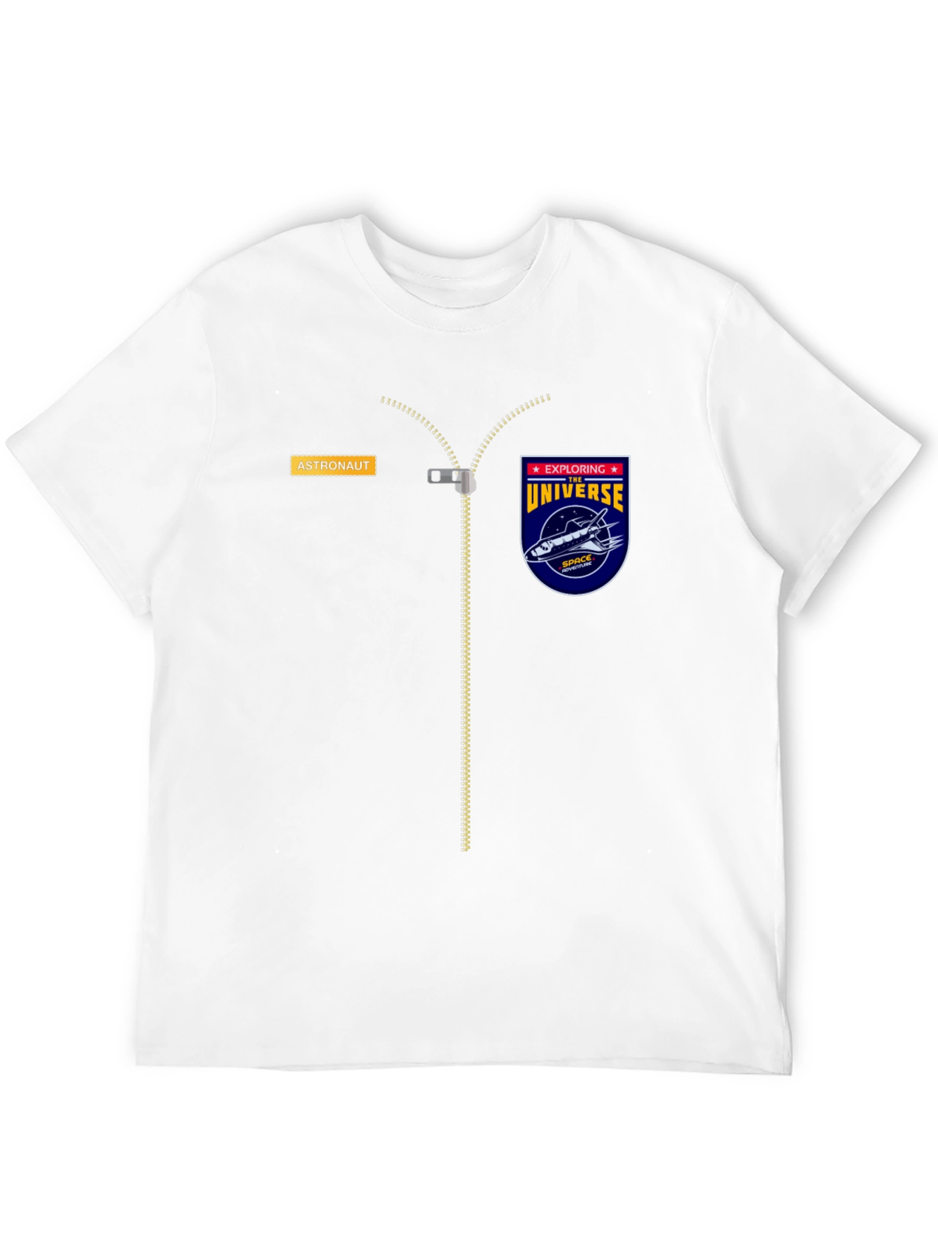 Astronaut Explorer Graphic Tee - Space Shuttle Design