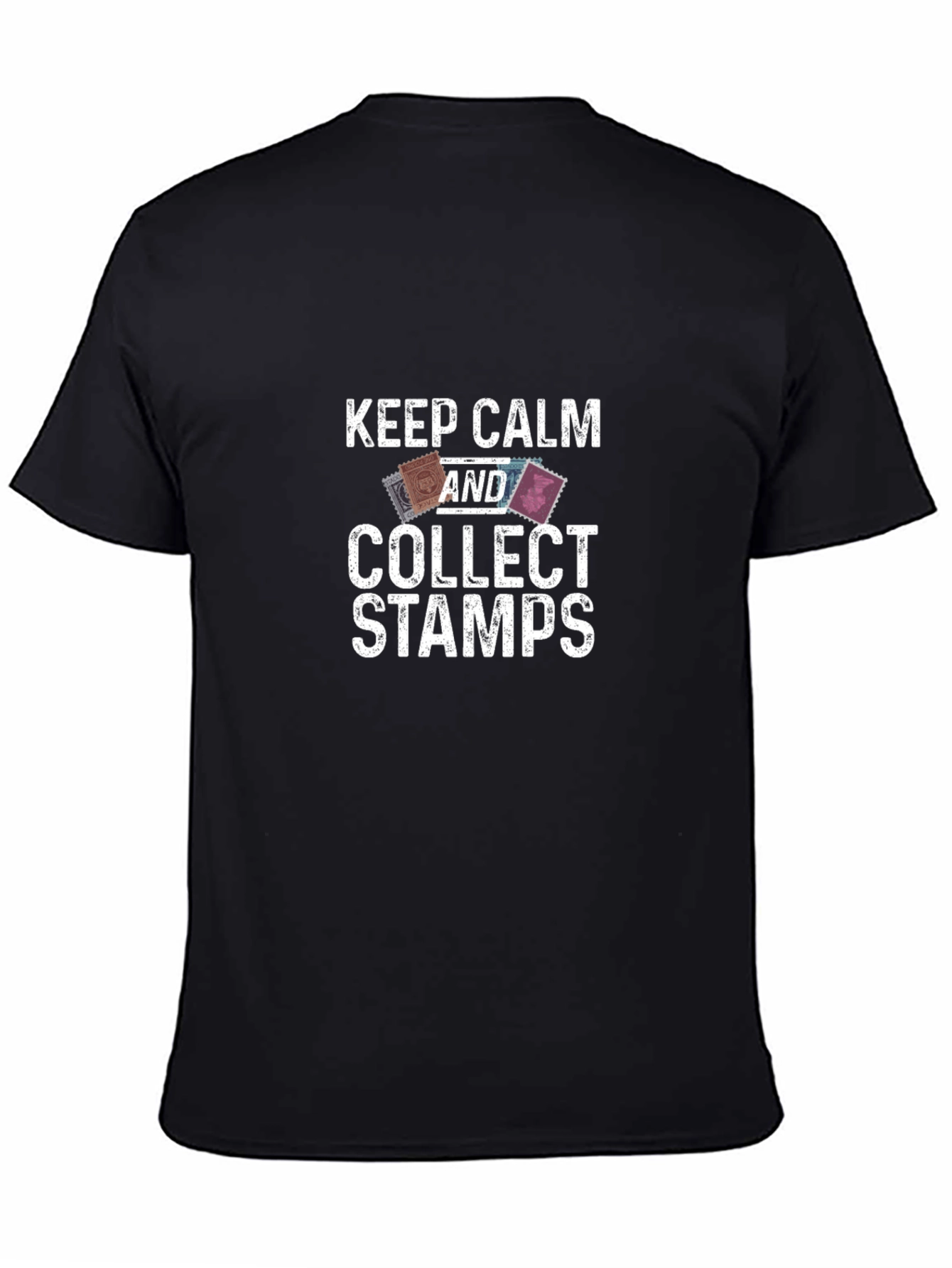 Keep Calm & Collect Stamps T-Shirt