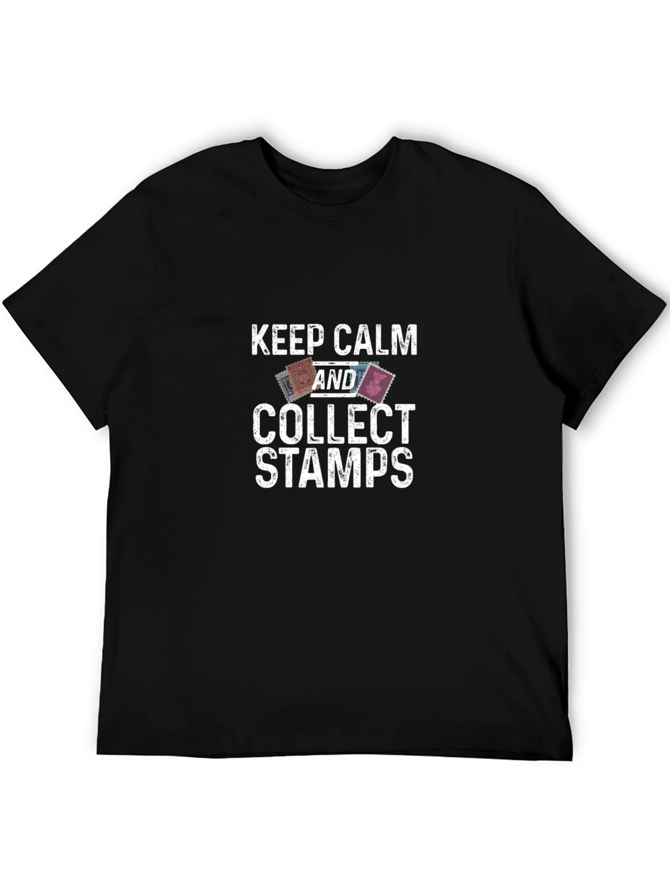 Keep Calm & Collect Stamps T-Shirt