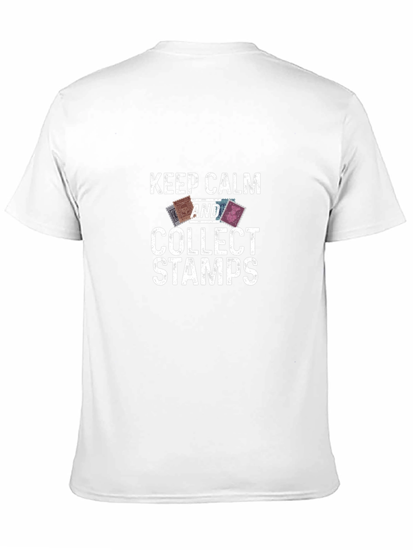 Keep Calm & Collect Stamps T-Shirt