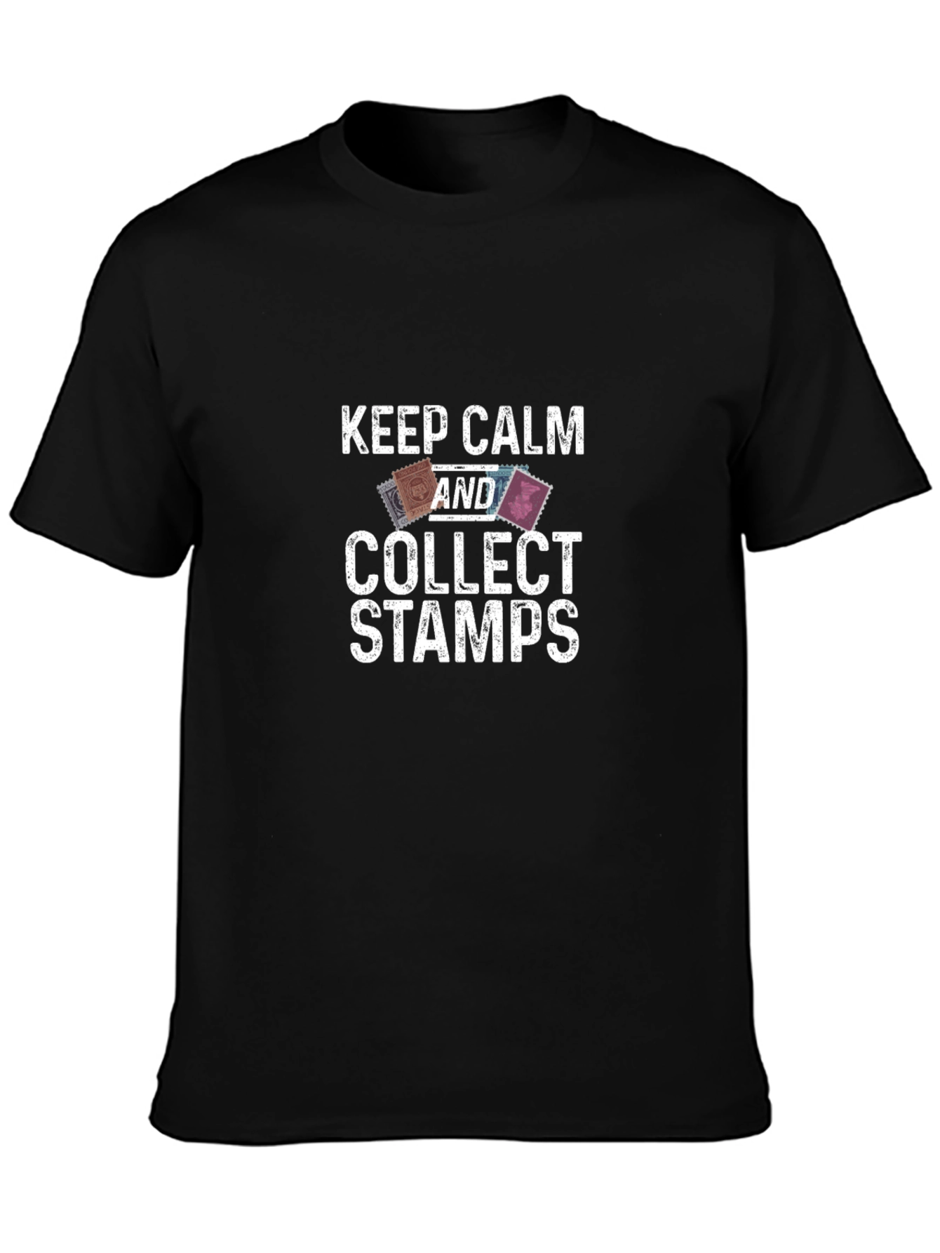 Keep Calm & Collect Stamps T-Shirt