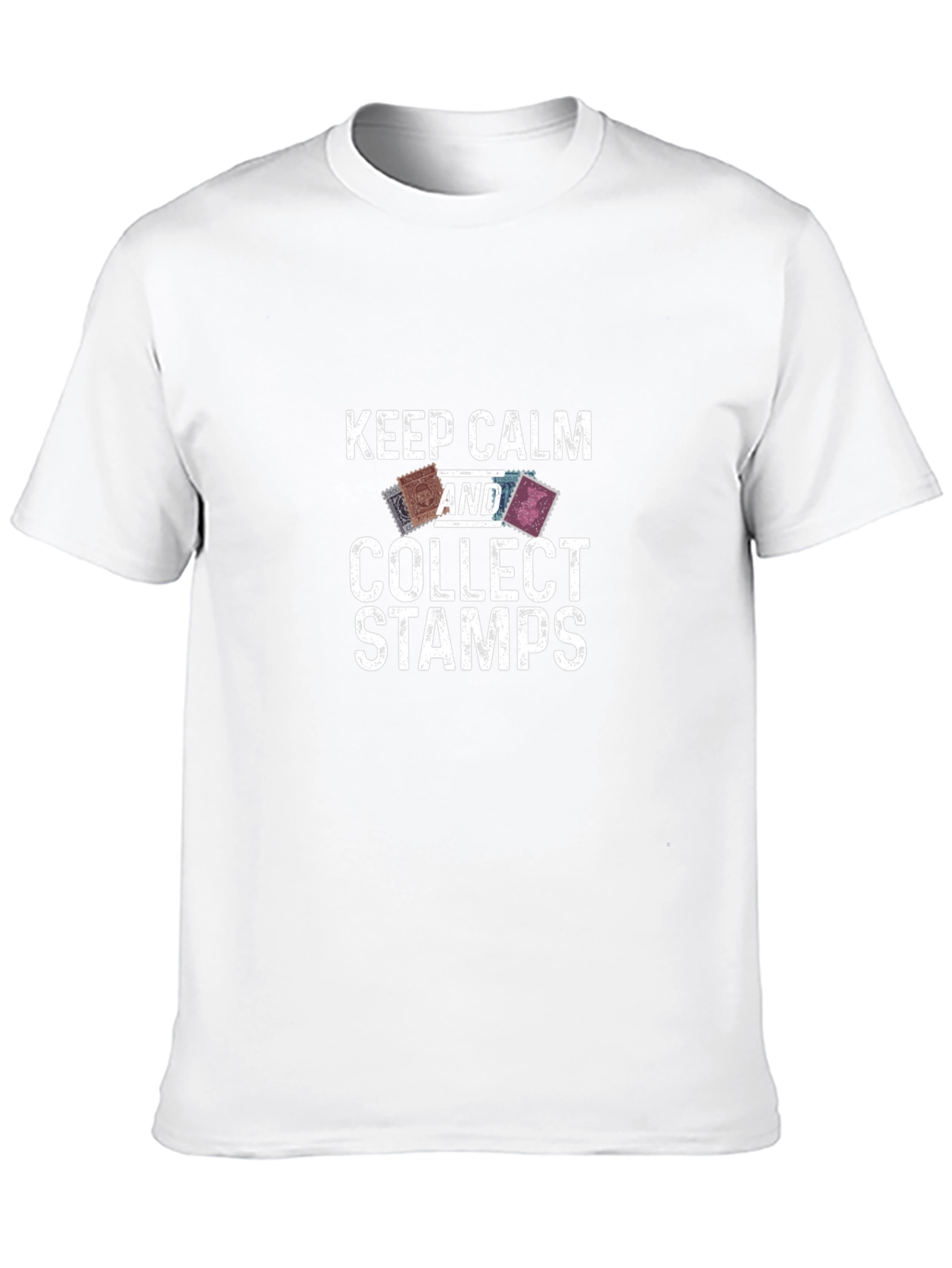 Keep Calm & Collect Stamps T-Shirt