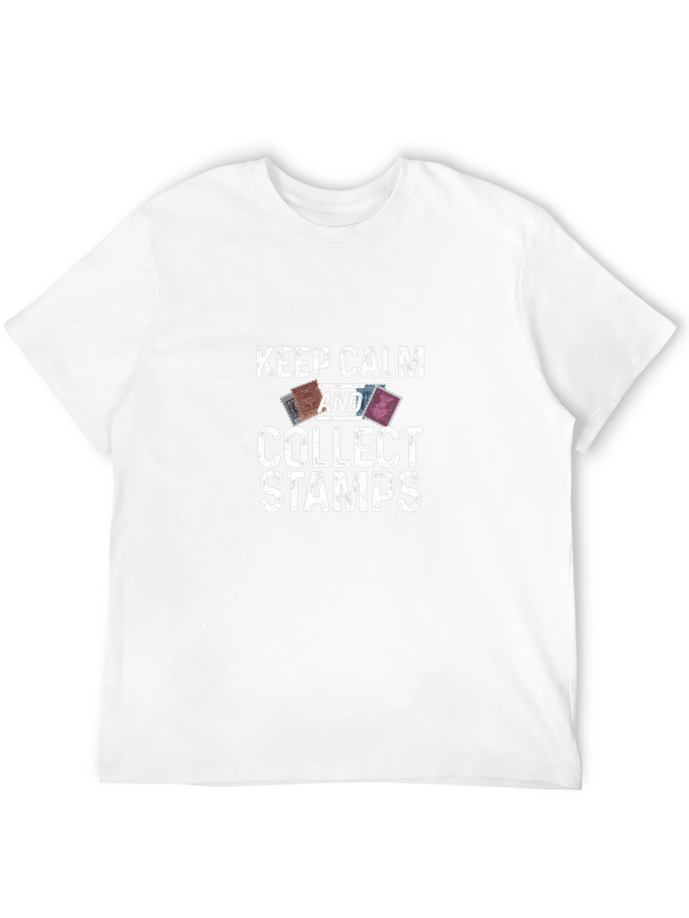 Keep Calm & Collect Stamps T-Shirt