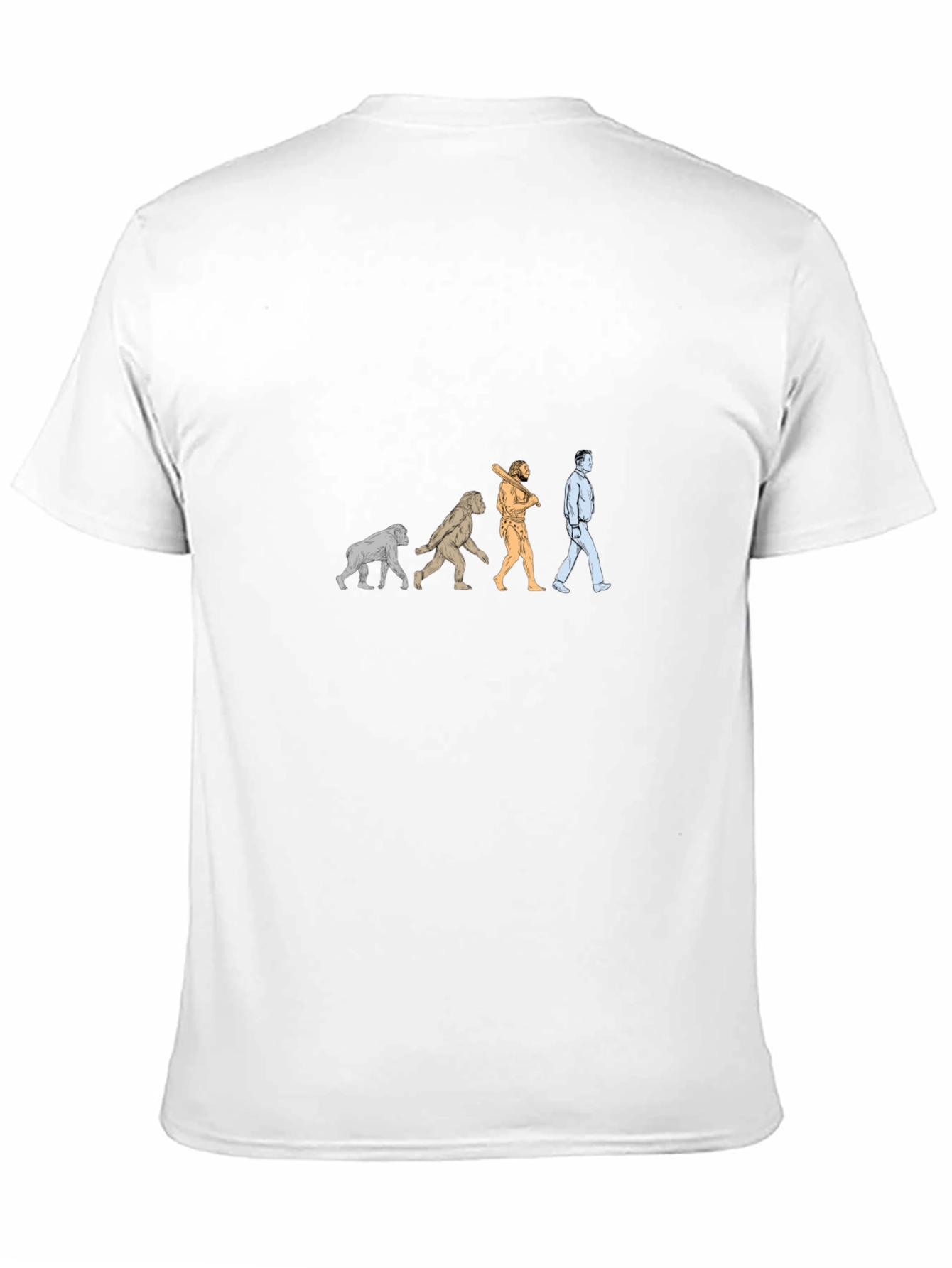 Evolution of Man T-Shirt - Novelty Graphic Tee