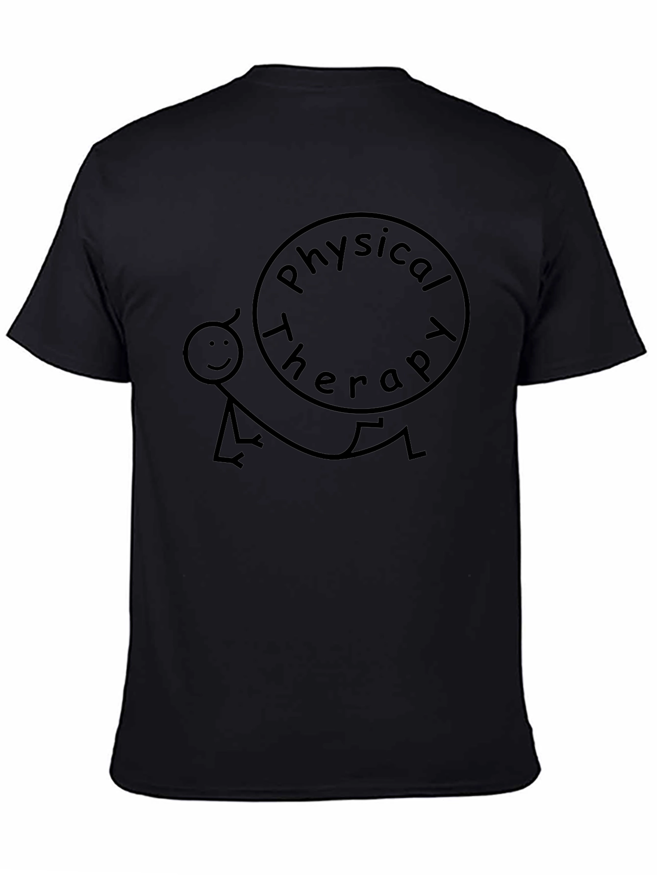 Physical Therapy Stick Figure Graphic Tee